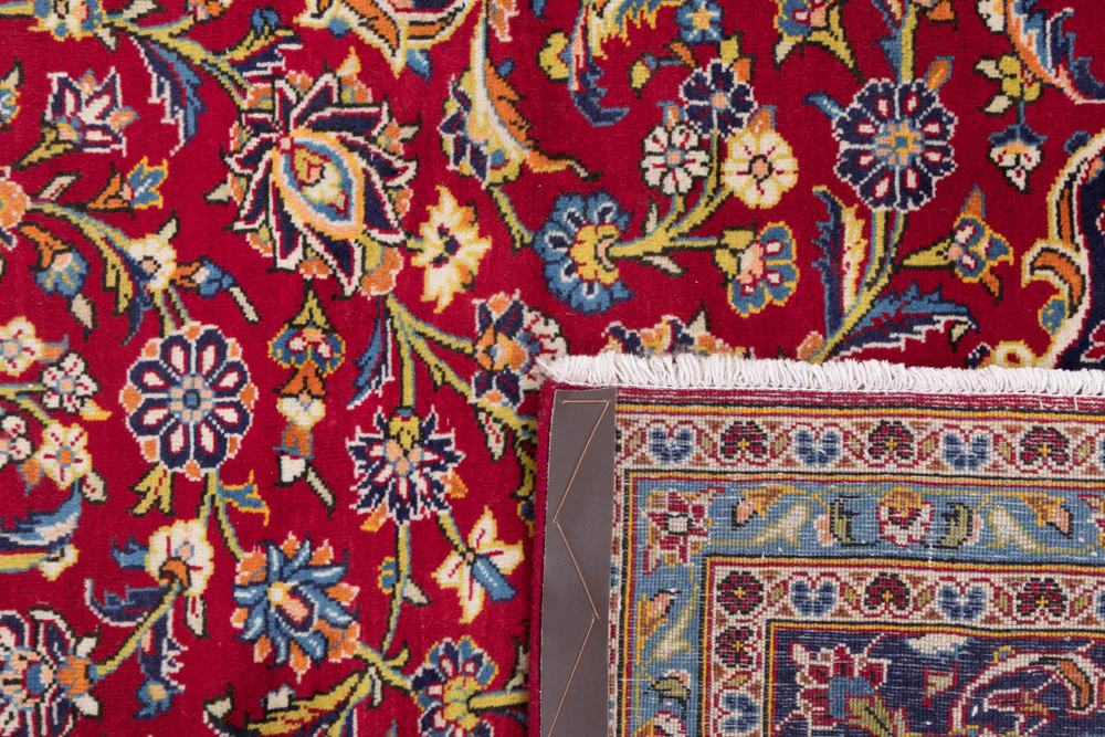 Perserteppich - Keshan - 335 x 247 cm - rot - Image 6