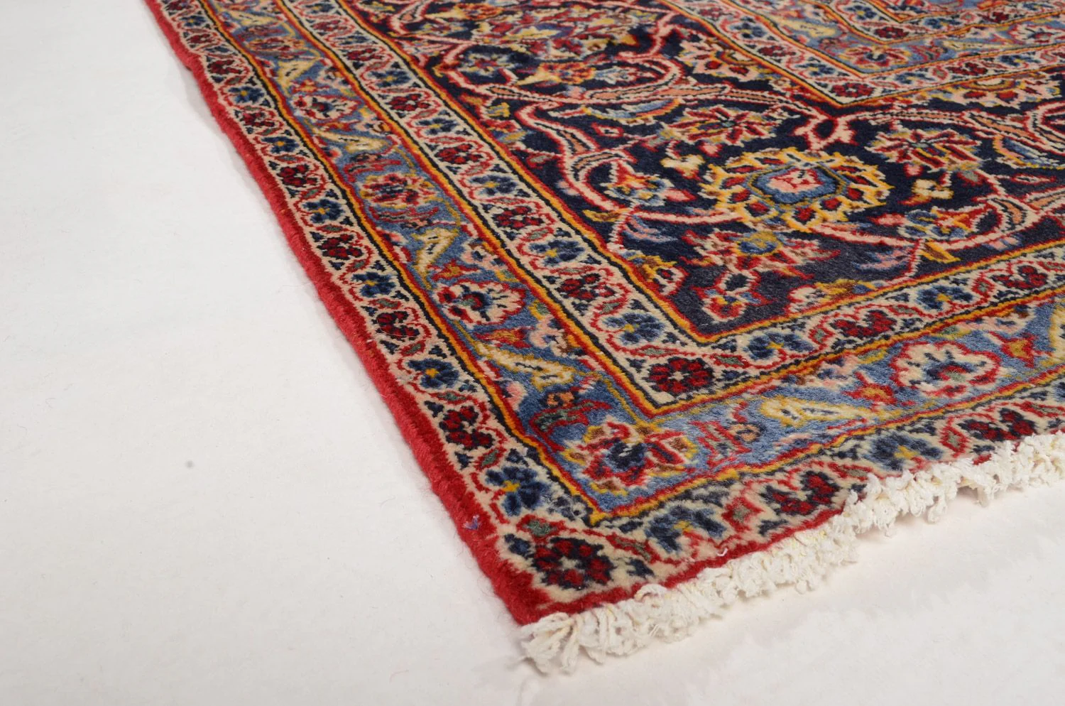 Perserteppich - Keshan 336 x 241 cm - rot - Image 3