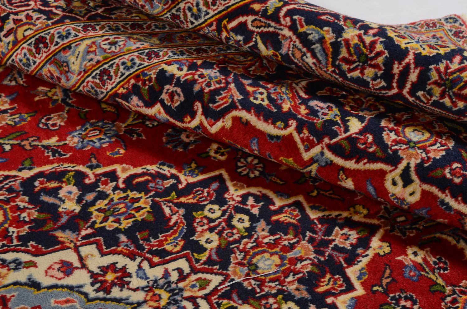 Perserteppich - Keshan 336 x 241 cm - rot - Image 4