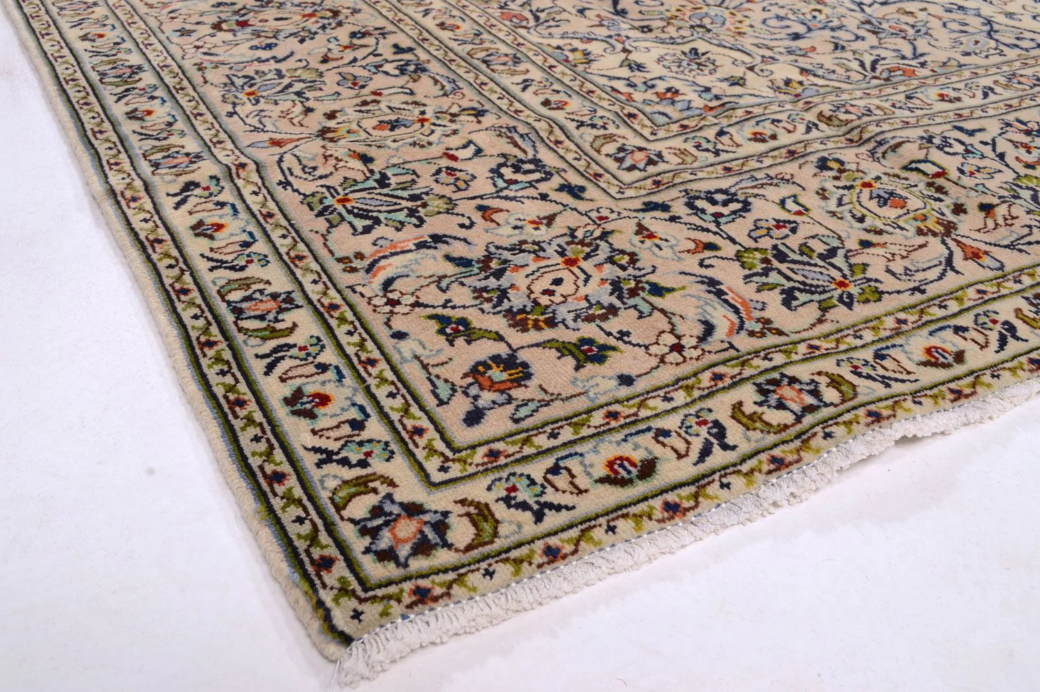 Perserteppich - Keshan 338 x 240 cm - beige - Image 3