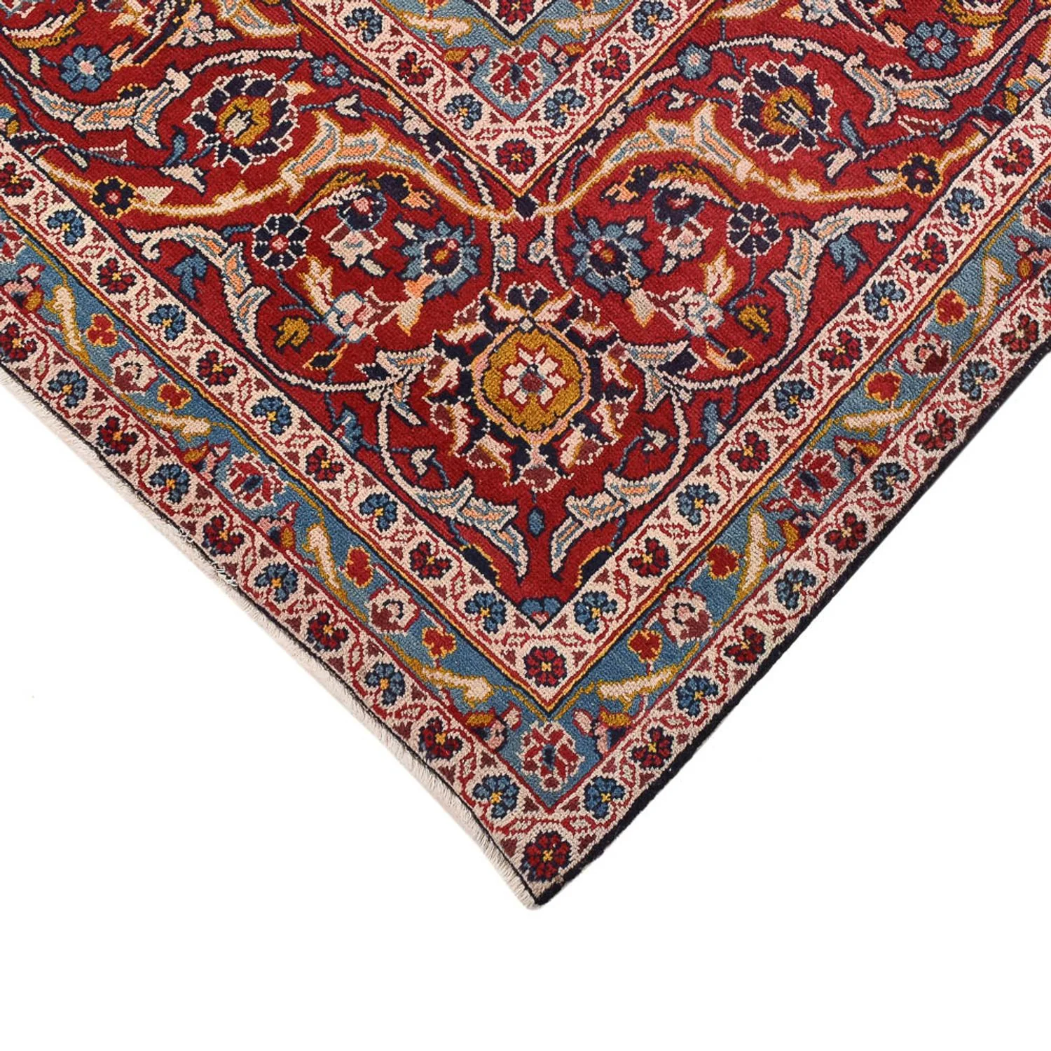 Perserteppich - Keshan - 340 x 255 cm - dunkelrot - Image 2