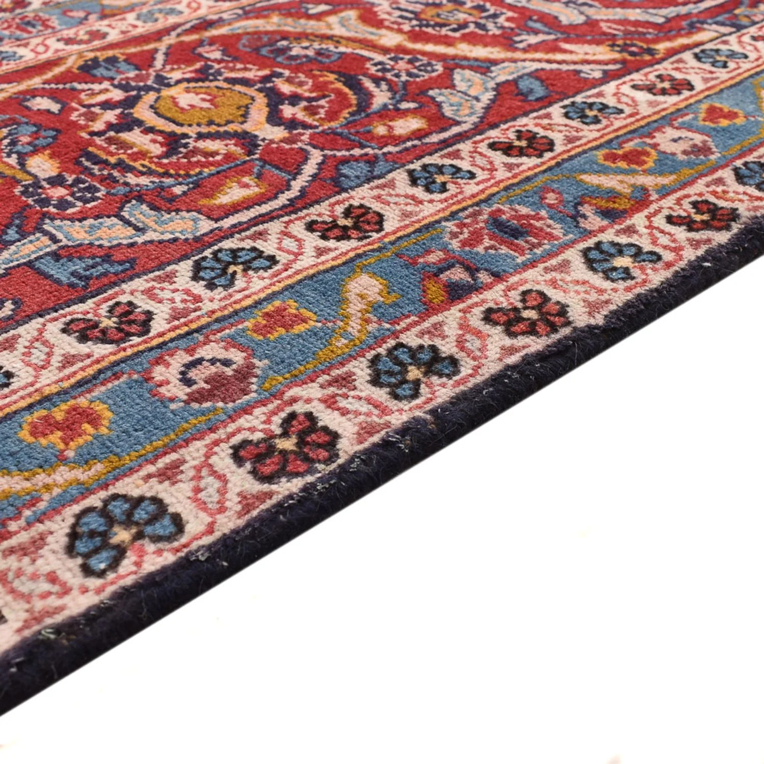 Perserteppich - Keshan - 340 x 255 cm - dunkelrot - Image 3