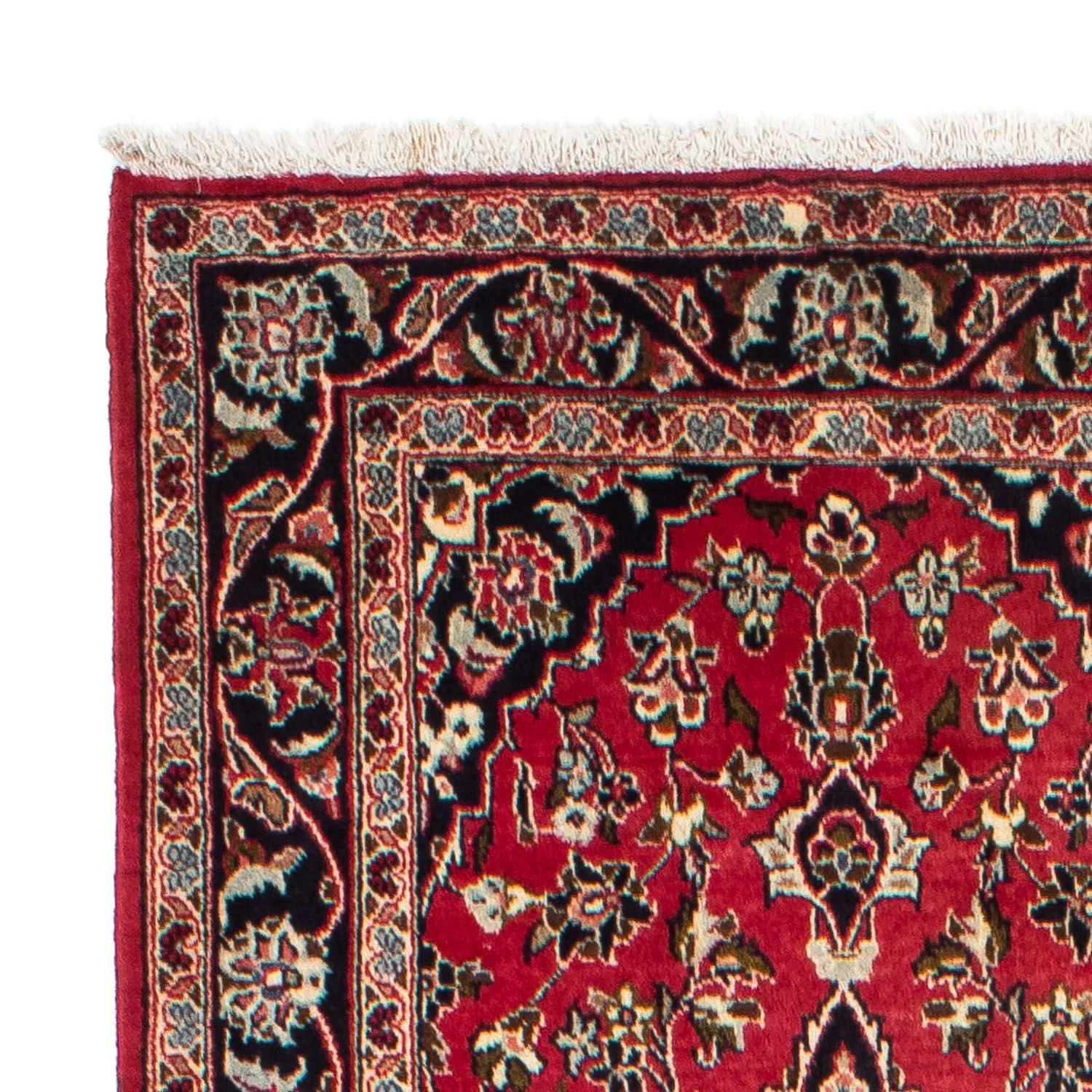 Perserteppich - Keshan 340 x 98 cm - dunkelrot - Image 3