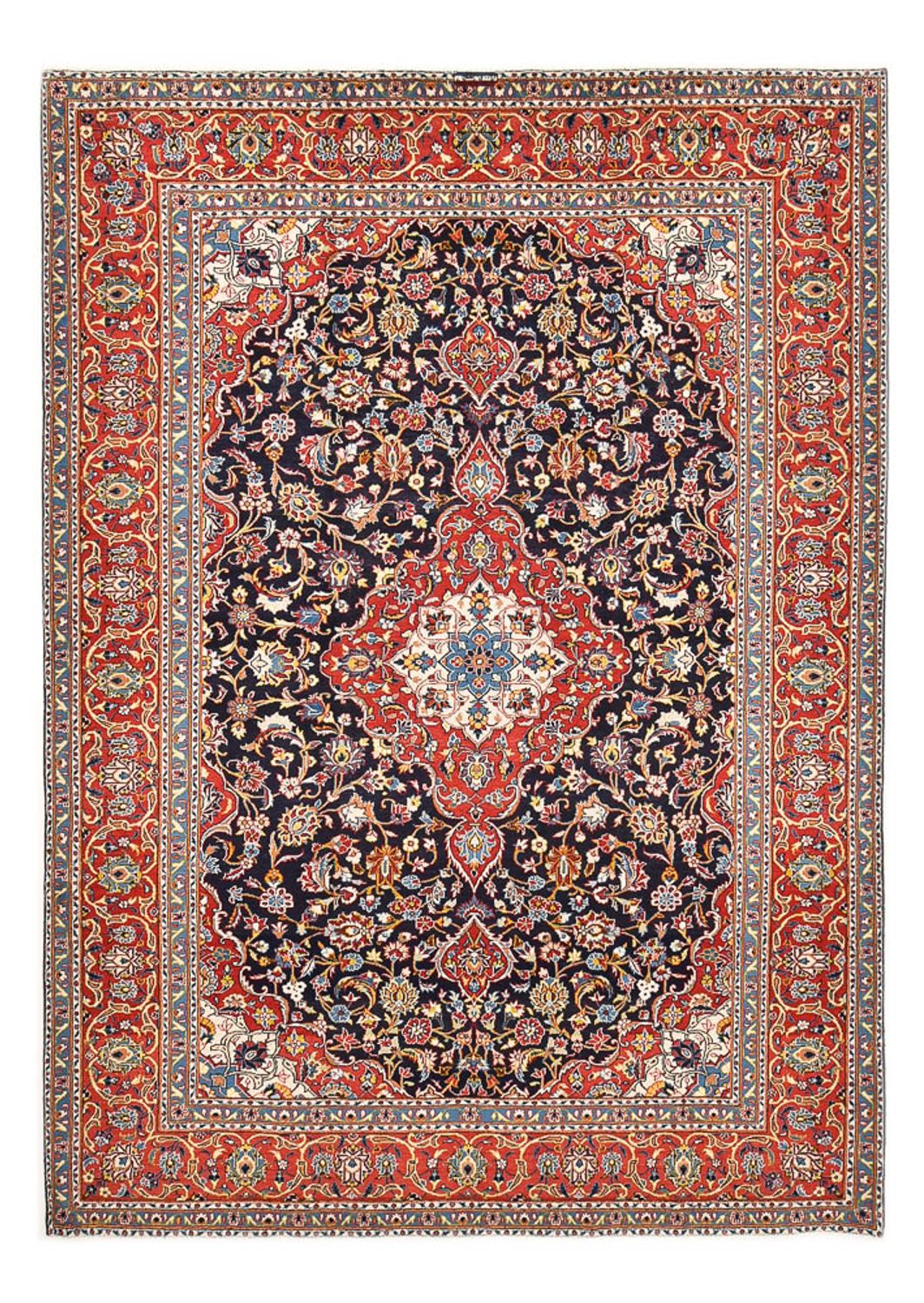 Keshan Teppich 342x242cm - Perserteppich