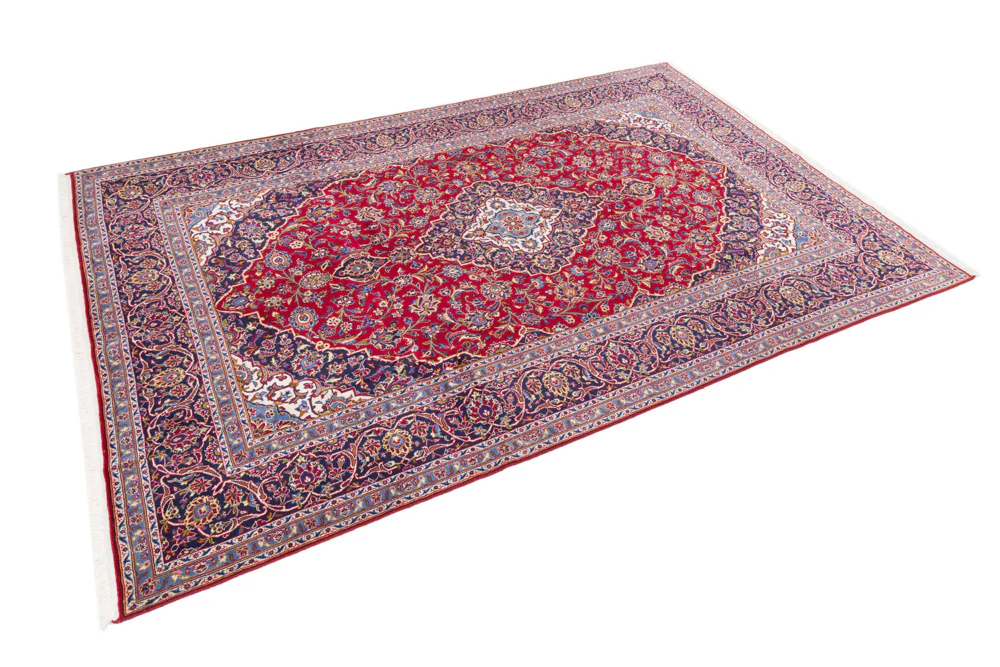 Perserteppich - Keshan - 345 x 233 cm - rot - Image 2