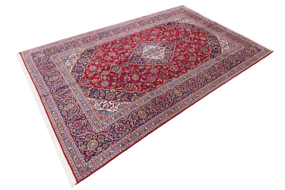 Perserteppich - Keshan - 345 x 233 cm - rot - Image 3
