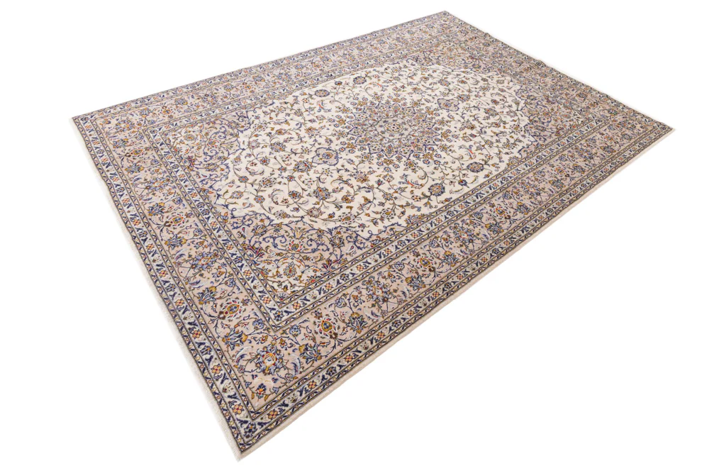Perserteppich - Keshan - 345 x 245 cm - creme - Image 2