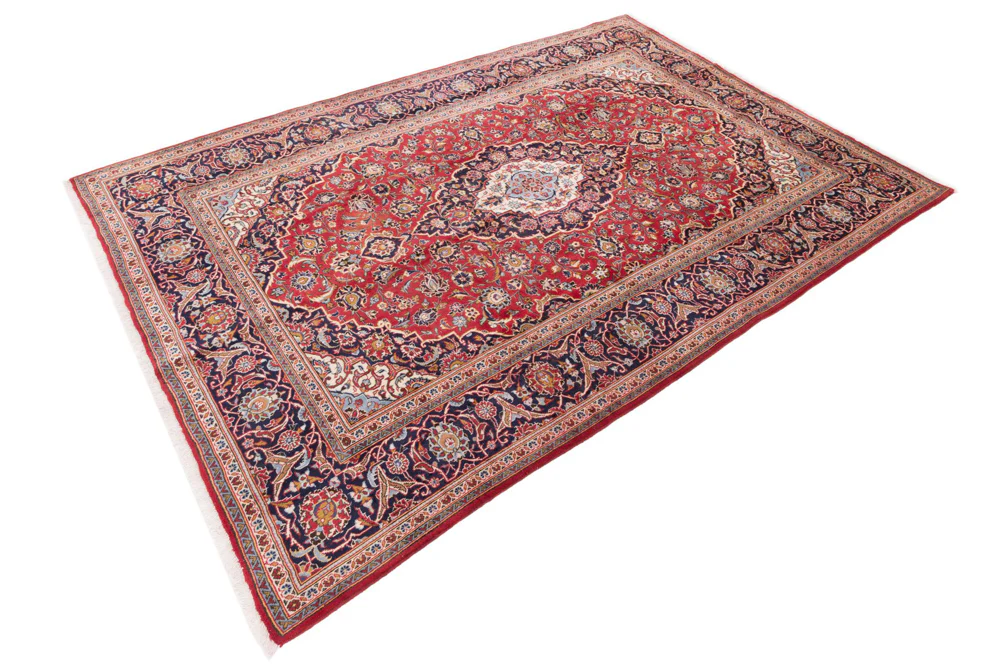 Perserteppich - Keshan - 345 x 250 cm - rot - Image 2