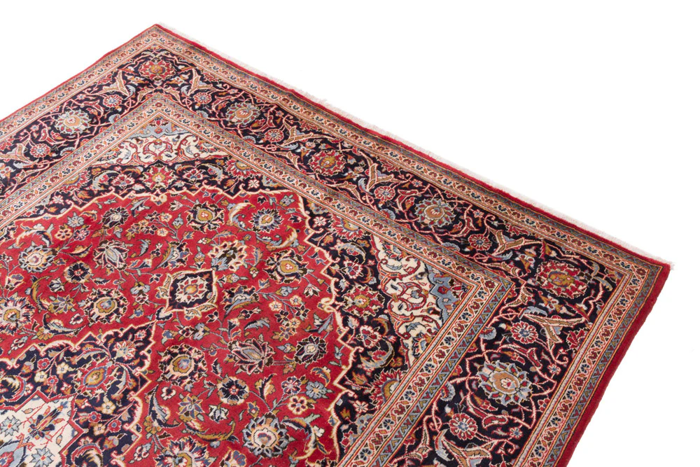 Perserteppich - Keshan - 345 x 250 cm - rot - Image 3