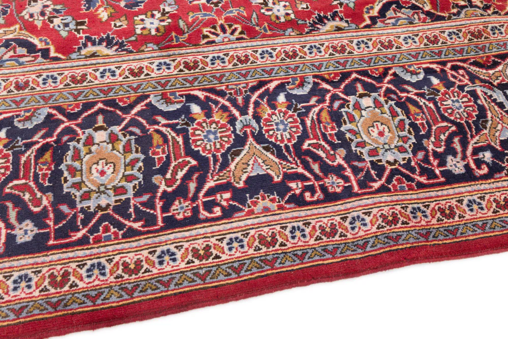 Perserteppich - Keshan - 345 x 250 cm - rot - Image 4