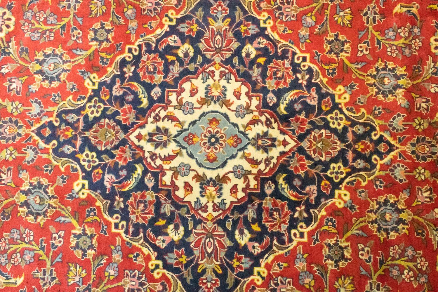 Perserteppich - Keshan 345 x 251 cm - rot - Image 2