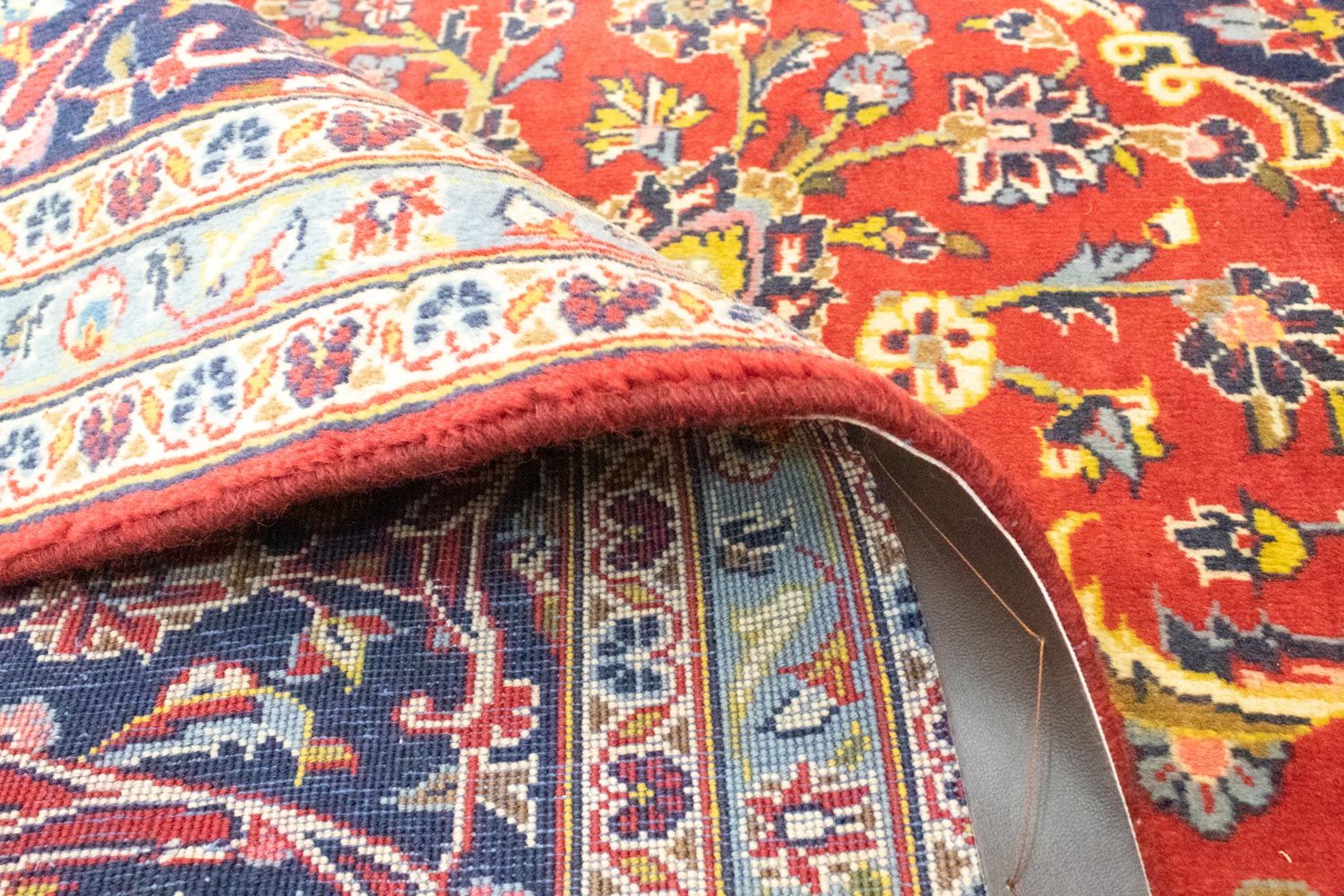 Perserteppich - Keshan 345 x 251 cm - rot - Image 4