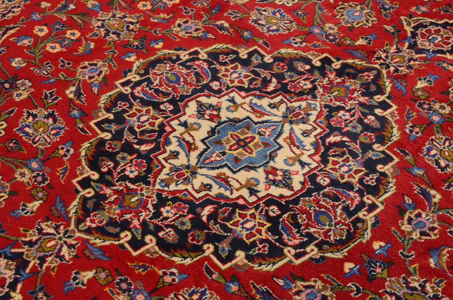 Perserteppich - Keshan 346 x 253 cm - rot - Image 2