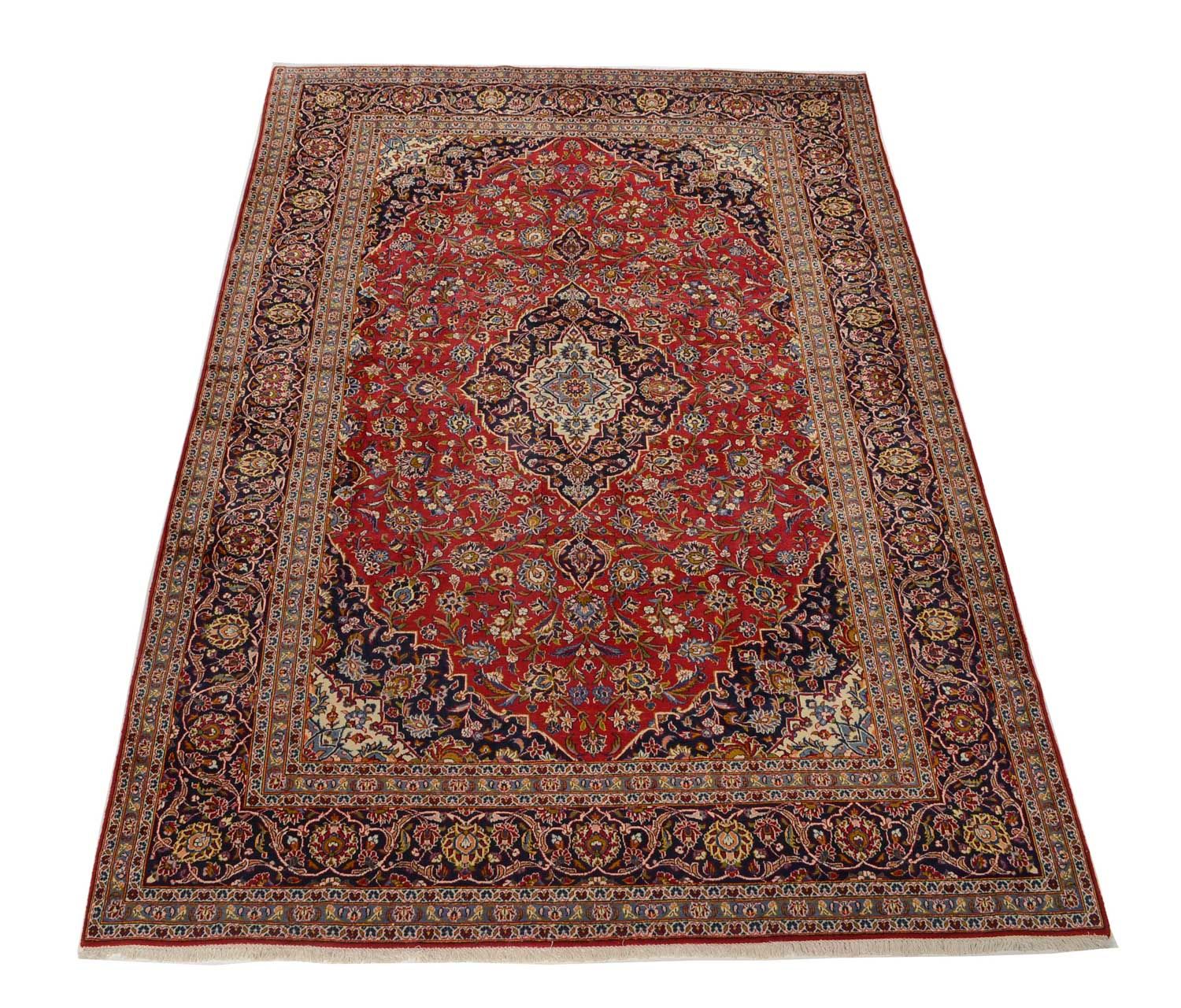Perserteppich - Keshan 349 x 246 cm - rot - Image 5