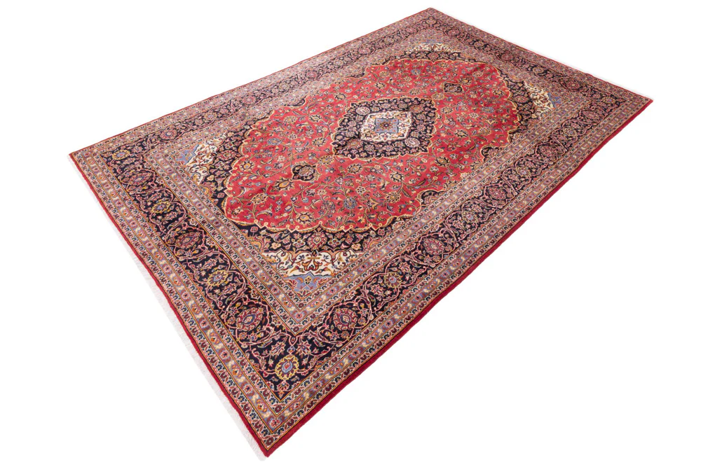 Perserteppich - Keshan - 350 x 240 cm - rot - Image 2