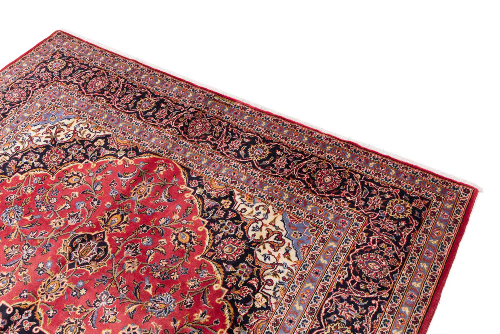 Perserteppich - Keshan - 350 x 240 cm - rot - Image 3