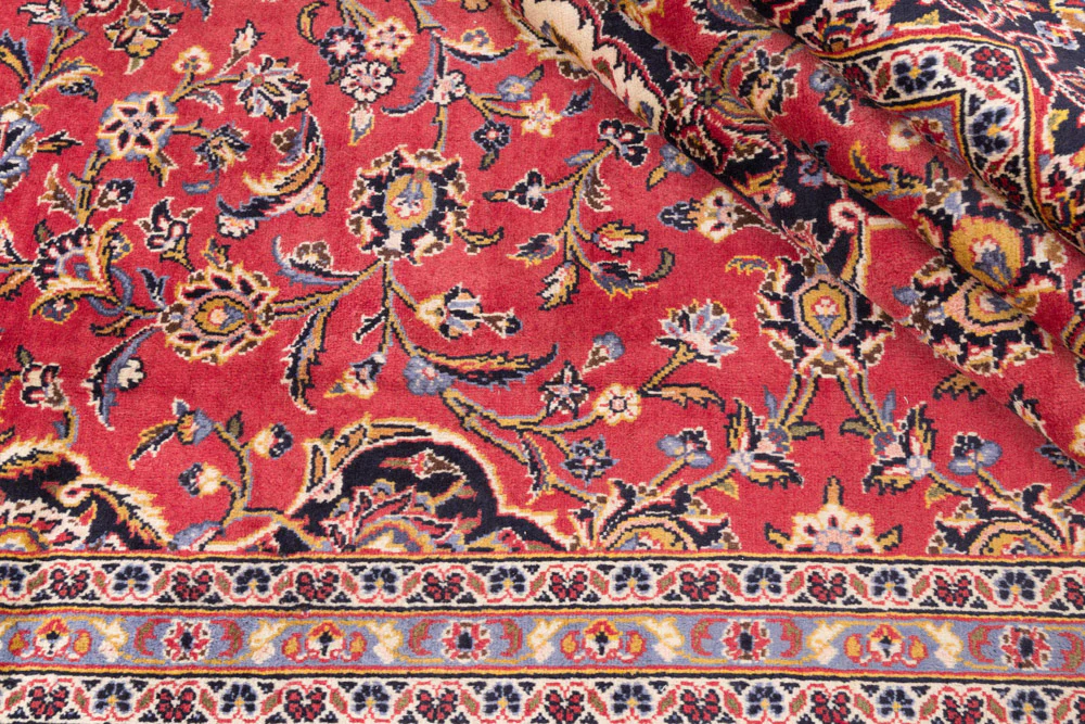 Perserteppich - Keshan - 350 x 240 cm - rot - Image 8