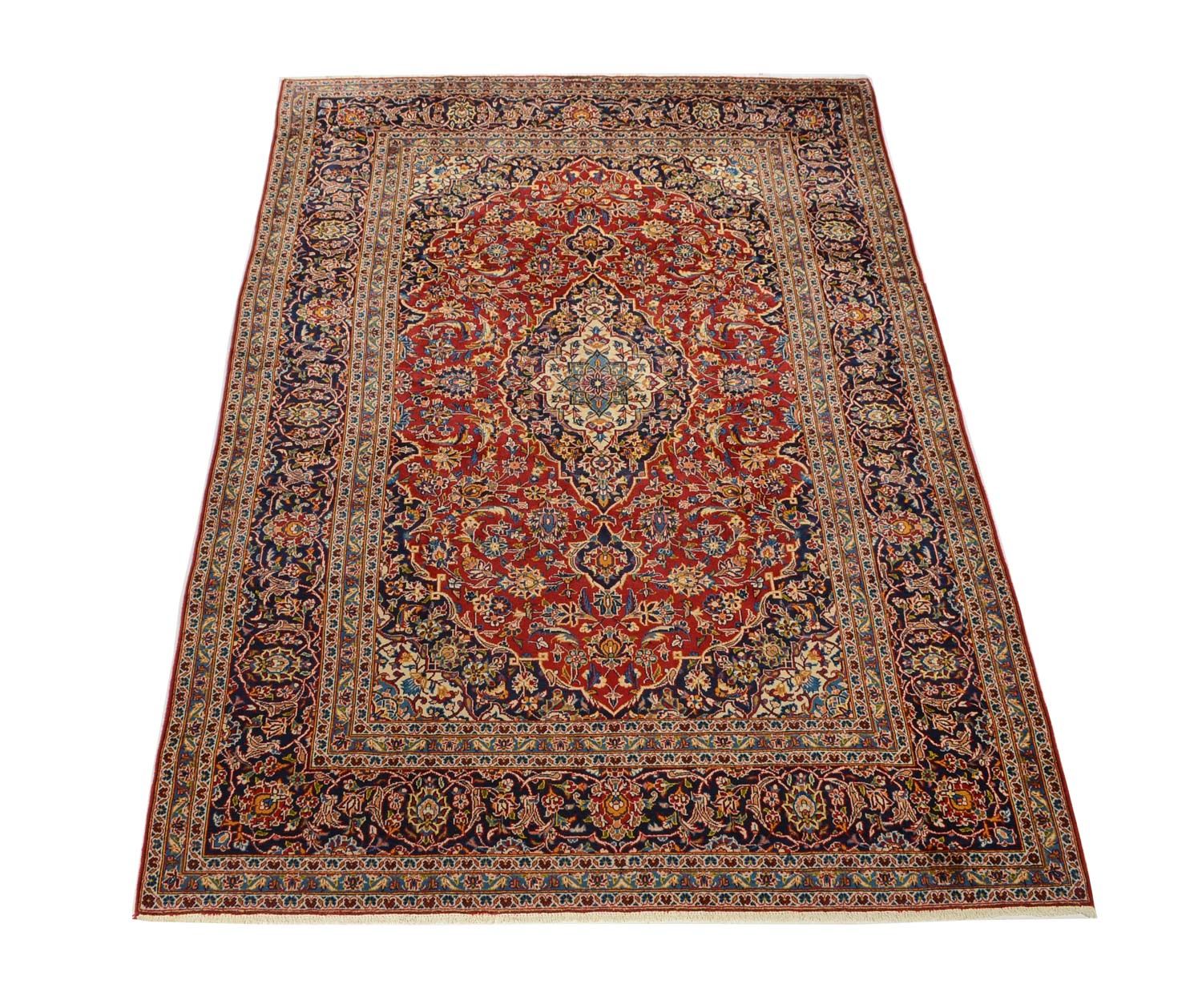 Perserteppich - Keshan 350 x 240 cm - rot - Image 5
