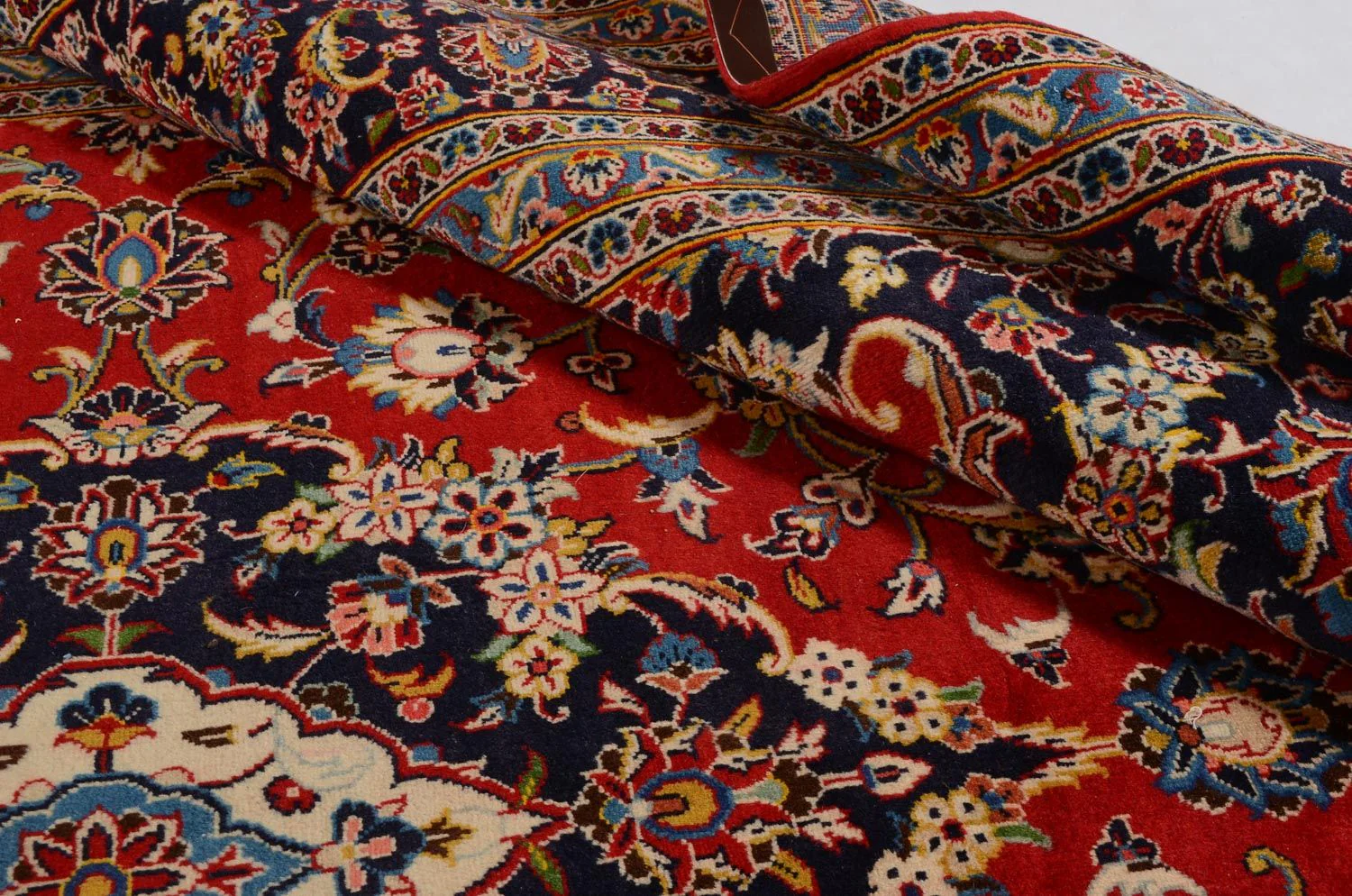 Perserteppich - Keshan 350 x 242 cm - rot - Image 4