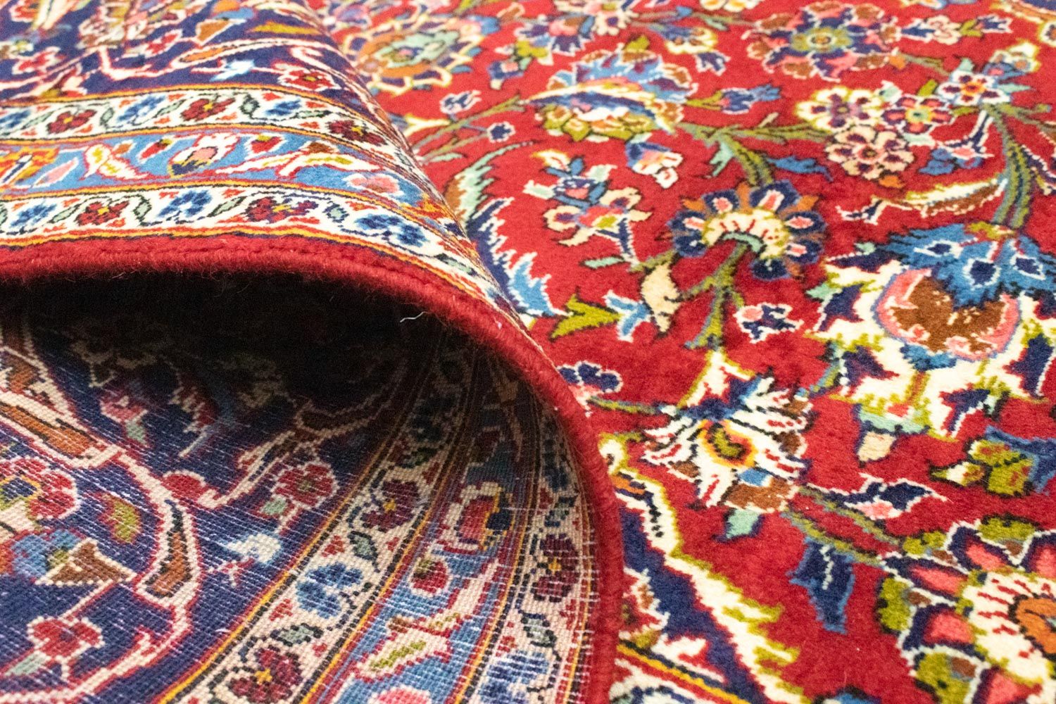 Perserteppich - Keshan 350 x 245 cm - rot - Image 4
