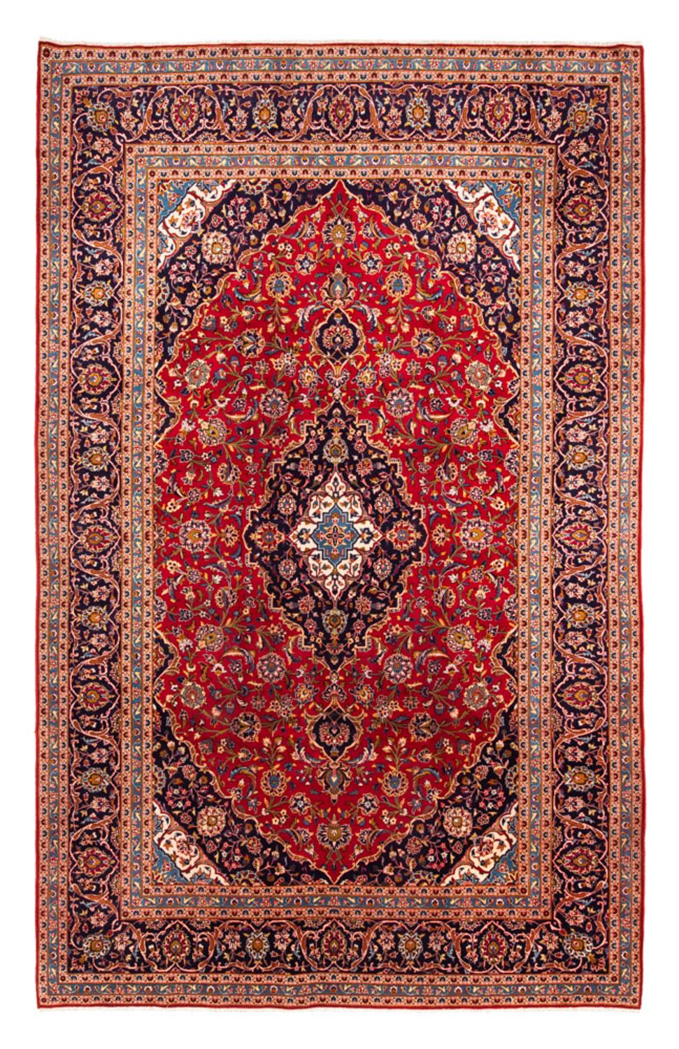 Keshan Teppich 350x248cm - Perserteppich