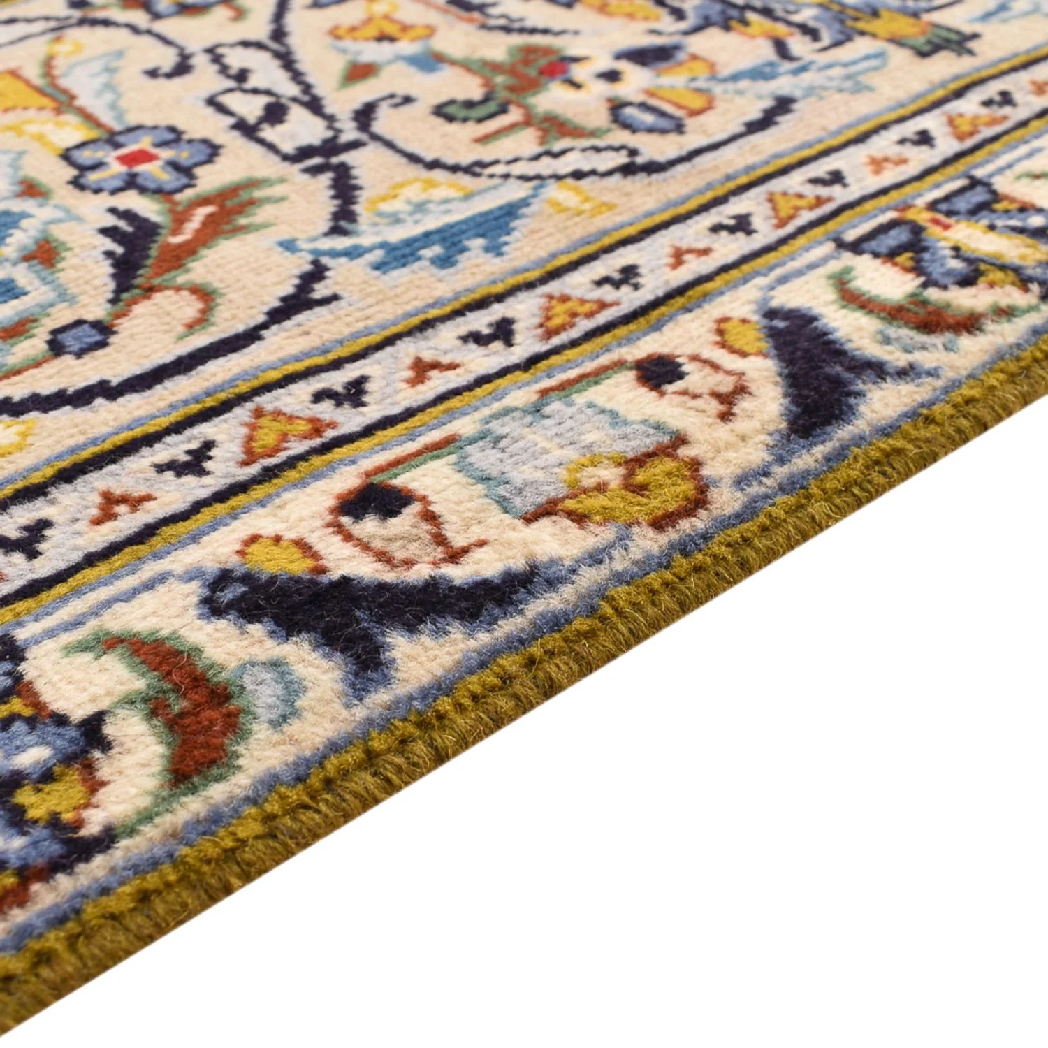 Perserteppich - Keshan - 350 x 249 cm - dunkelbeige - Image 3