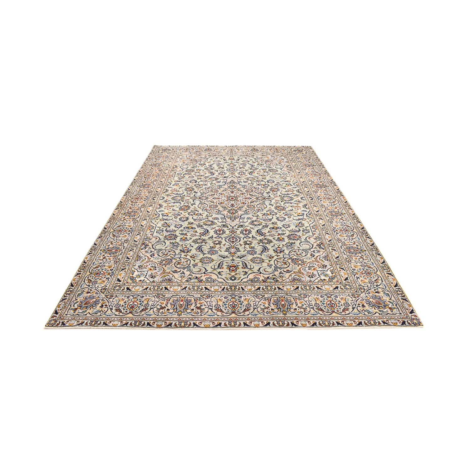 Perserteppich - Keshan - 350 x 249 cm - dunkelbeige - Image 5