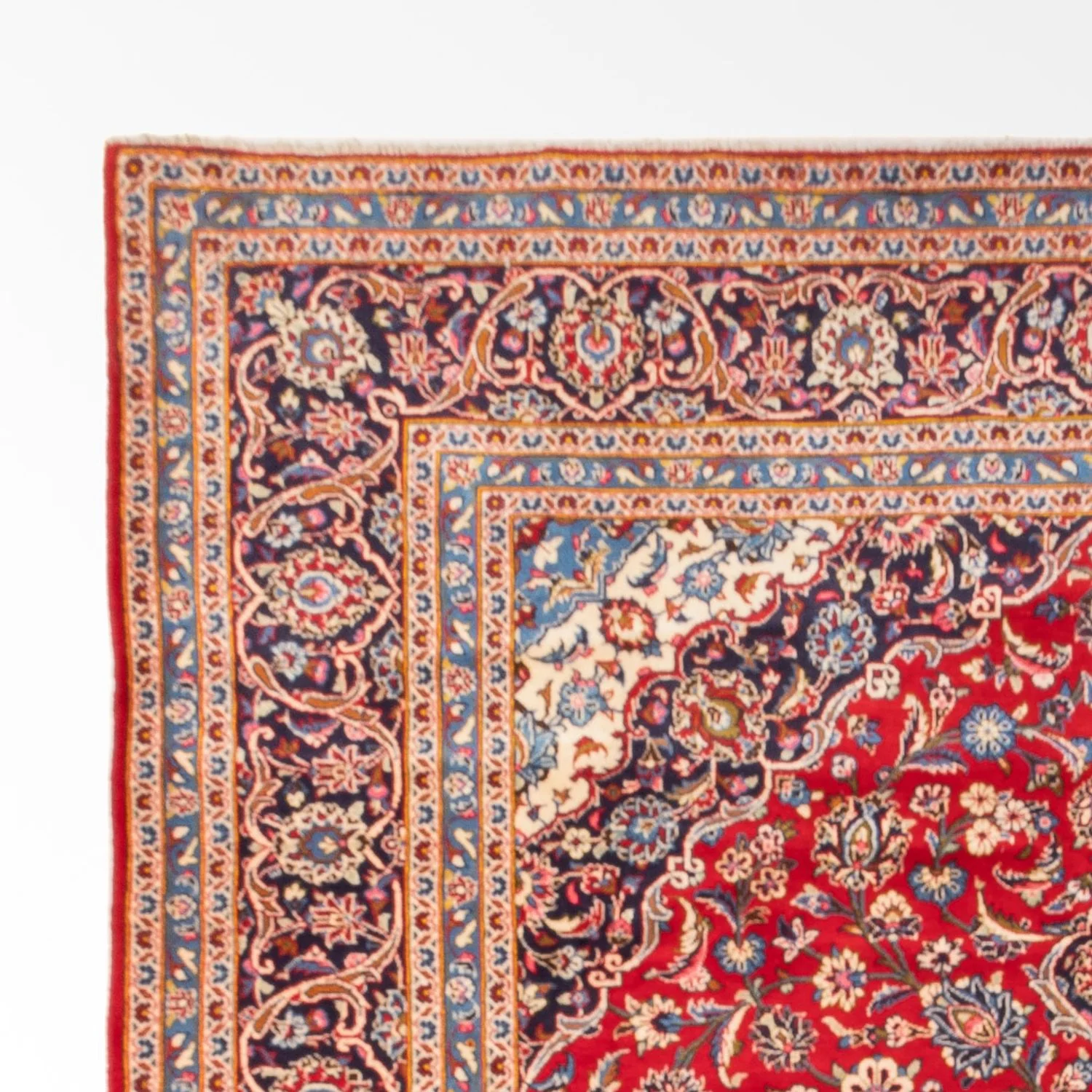 Perserteppich - Keshan - 350 x 250 cm - rot - Image 3