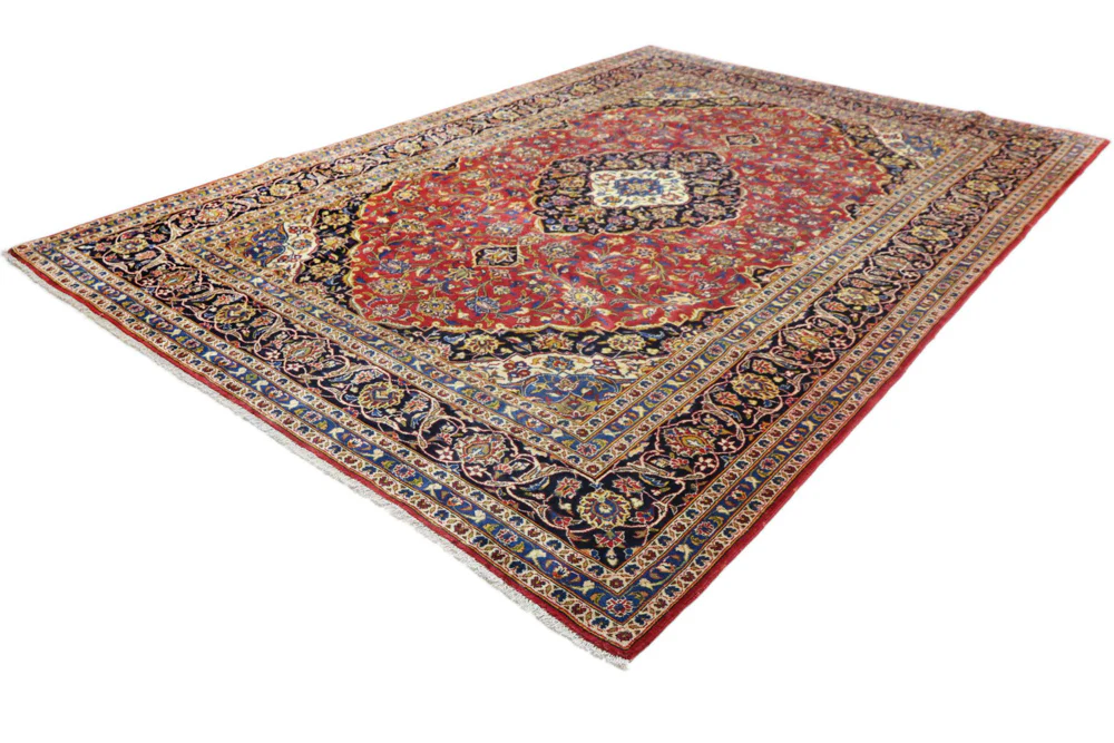 Perserteppich - Keshan - 350 x 250 cm - rot - Image 2