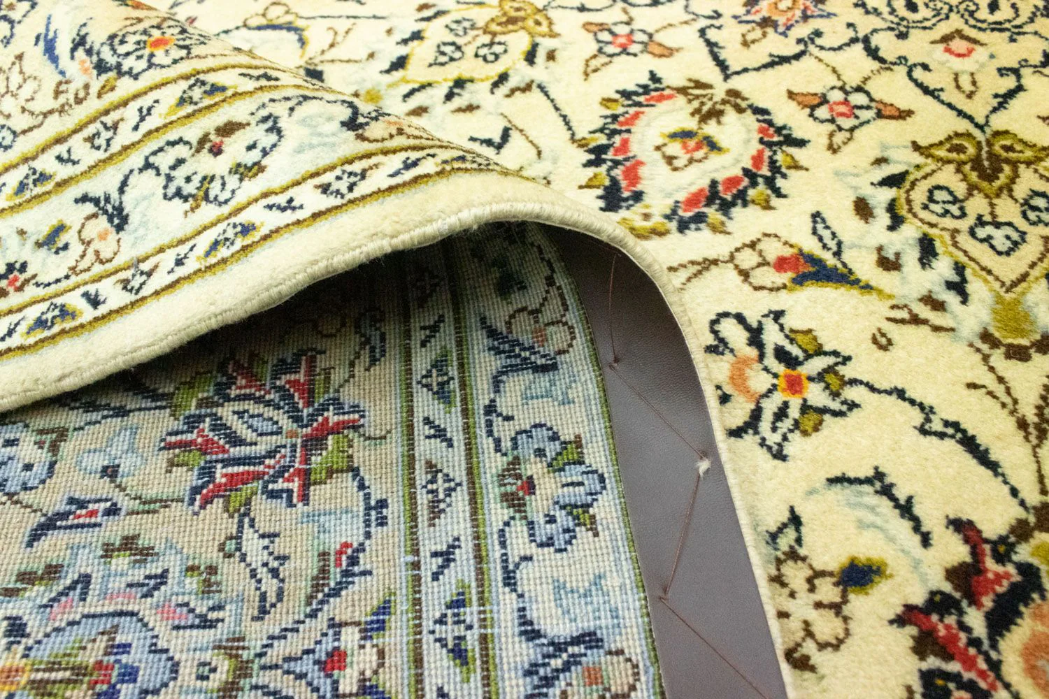 Perserteppich - Keshan 350 x 252 cm - beige - Image 4
