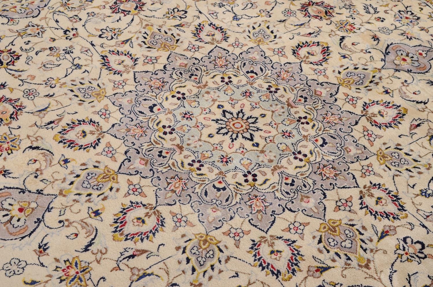 Perserteppich - Keshan 351 x 253 cm - beige - Image 2
