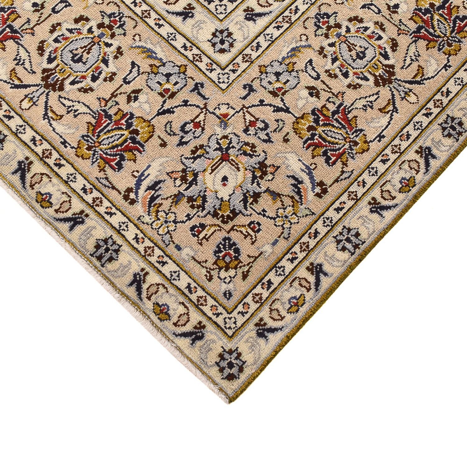 Perserteppich - Keshan - 352 x 237 cm - hellbeige - Image 2