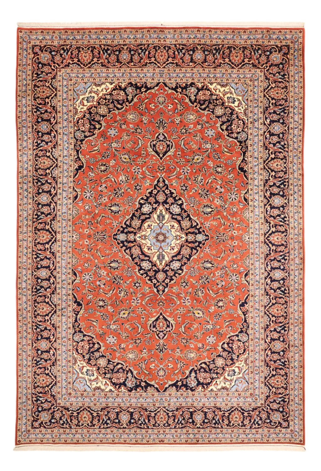 Keshan Teppich 352x244cm - Perserteppich