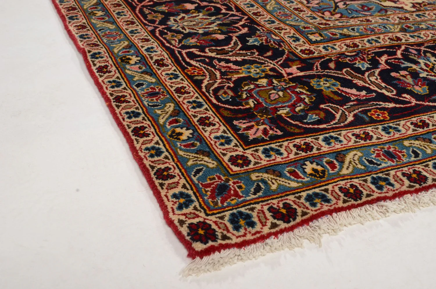 Perserteppich - Keshan 352 x 245 cm - rot - Image 3