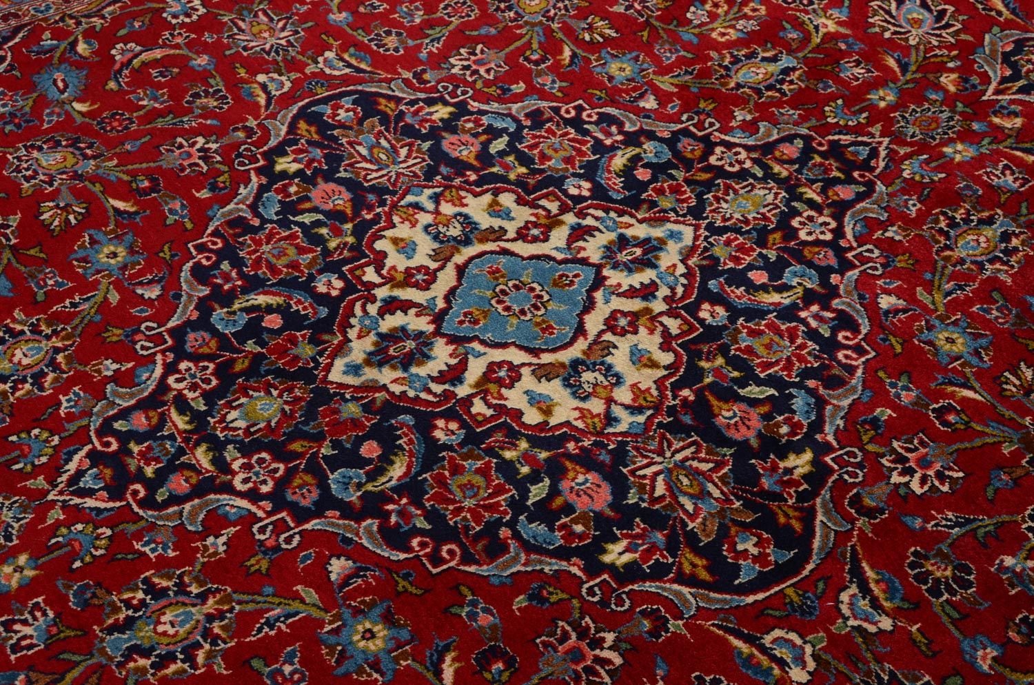 Perserteppich - Keshan 352 x 246 cm - rot - Image 2