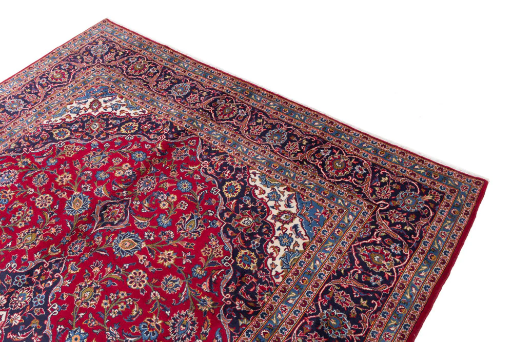 Perserteppich - Keshan - 352 x 252 cm - rot - Image 3