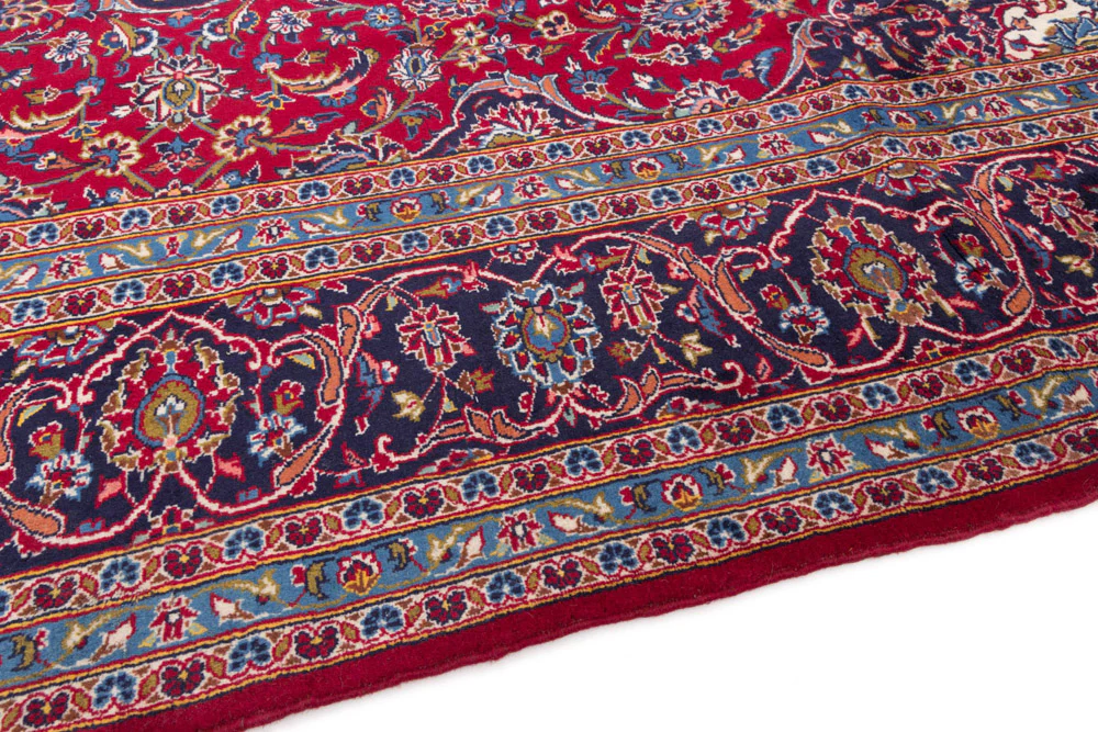 Perserteppich - Keshan - 352 x 252 cm - rot - Image 4