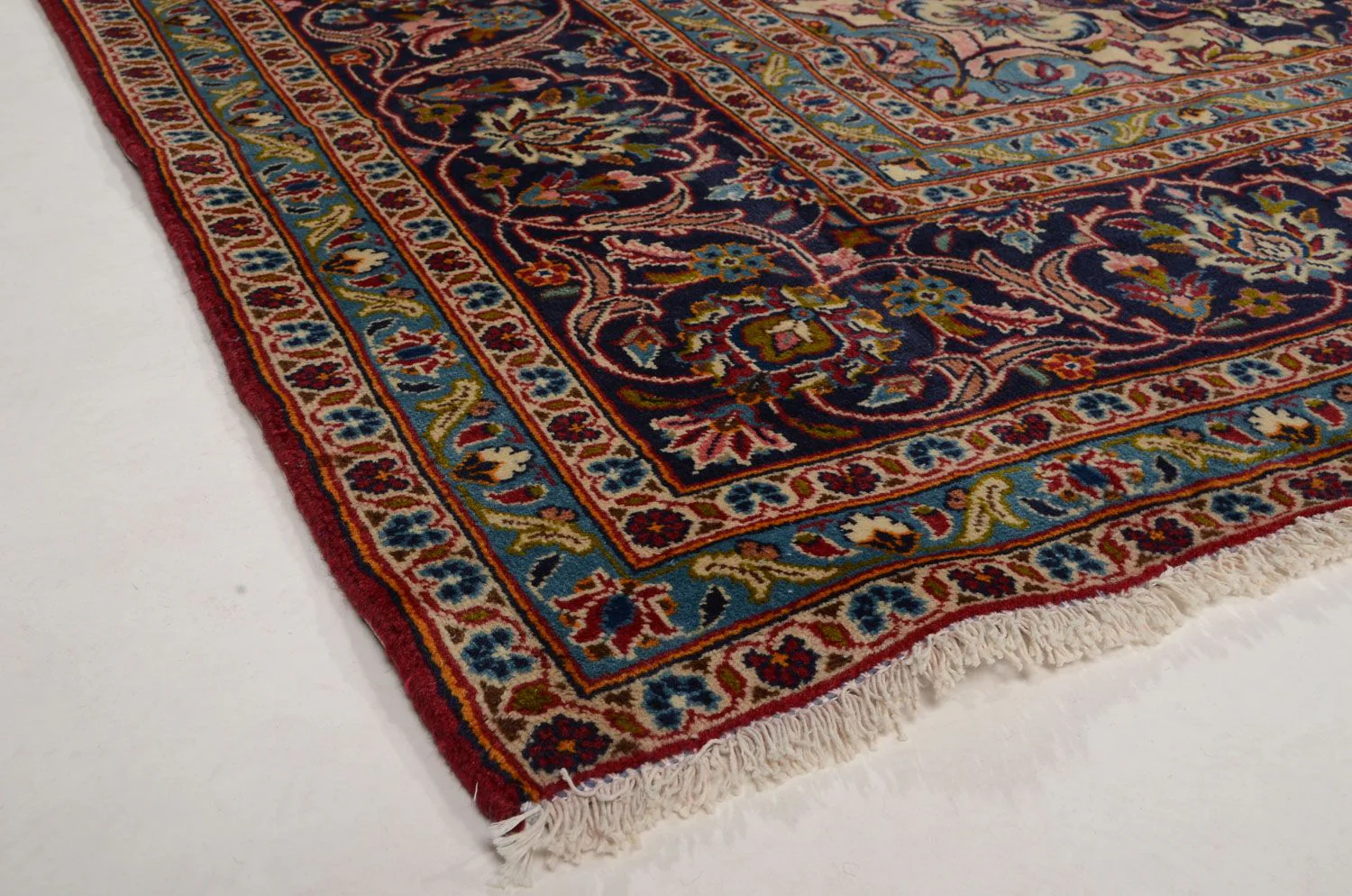 Perserteppich - Keshan 353 x 244 cm - rot - Image 3