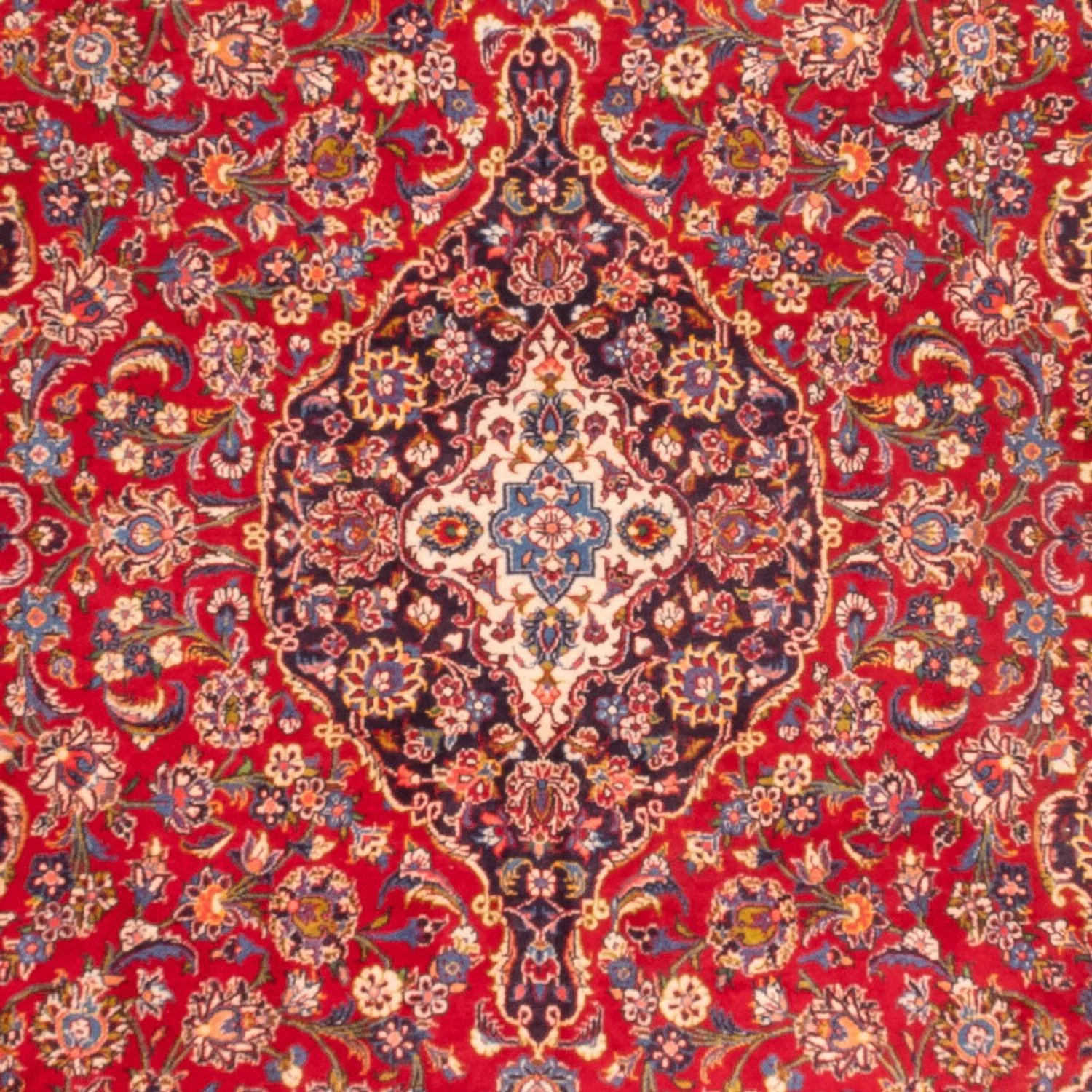 Perserteppich - Keshan - 354 x 218 cm - rot - Image 2