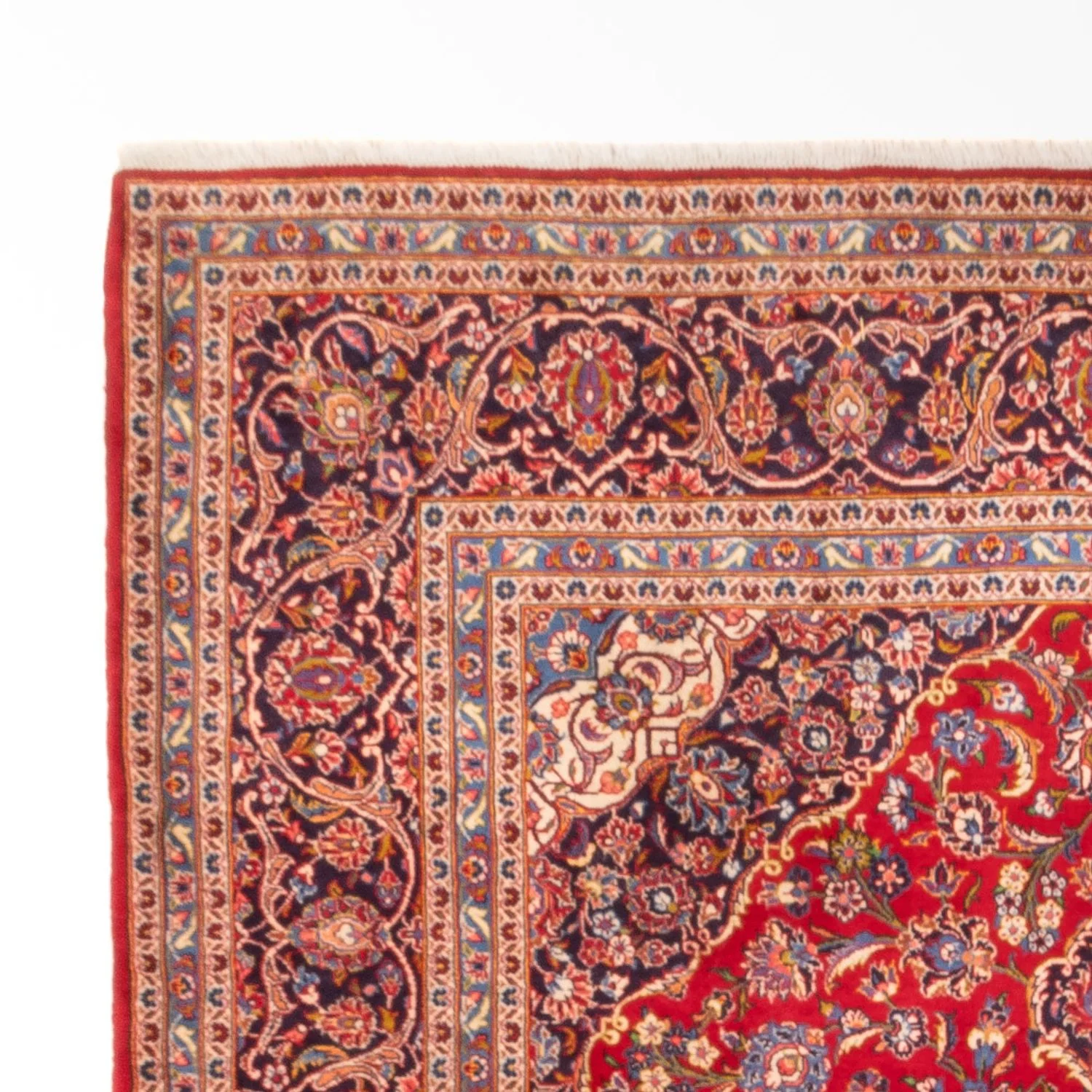 Perserteppich - Keshan - 354 x 218 cm - rot - Image 3