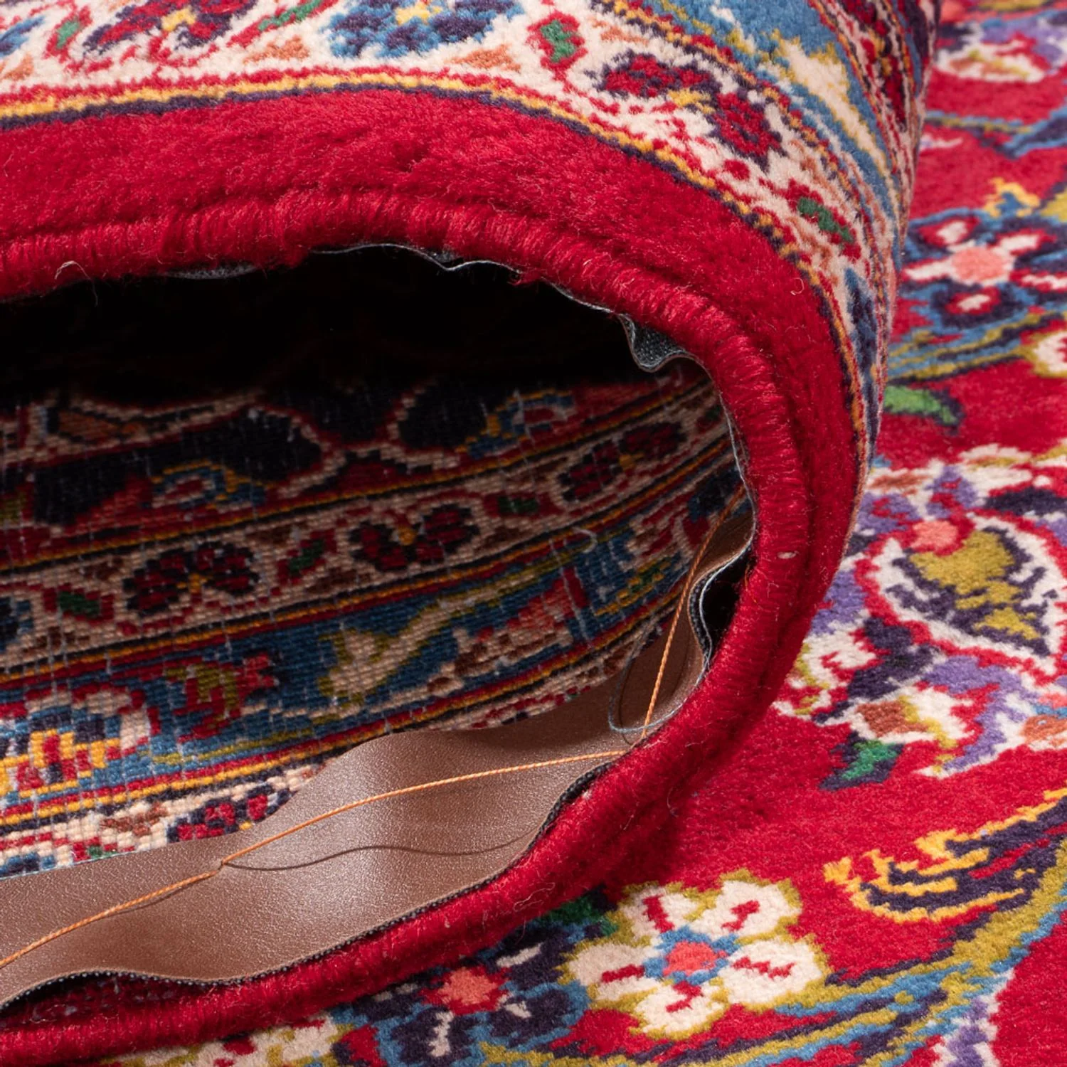 Perserteppich - Keshan - 354 x 218 cm - rot - Image 4