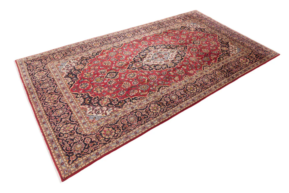 Perserteppich - Keshan - 355 x 200 cm - rot - Image 2