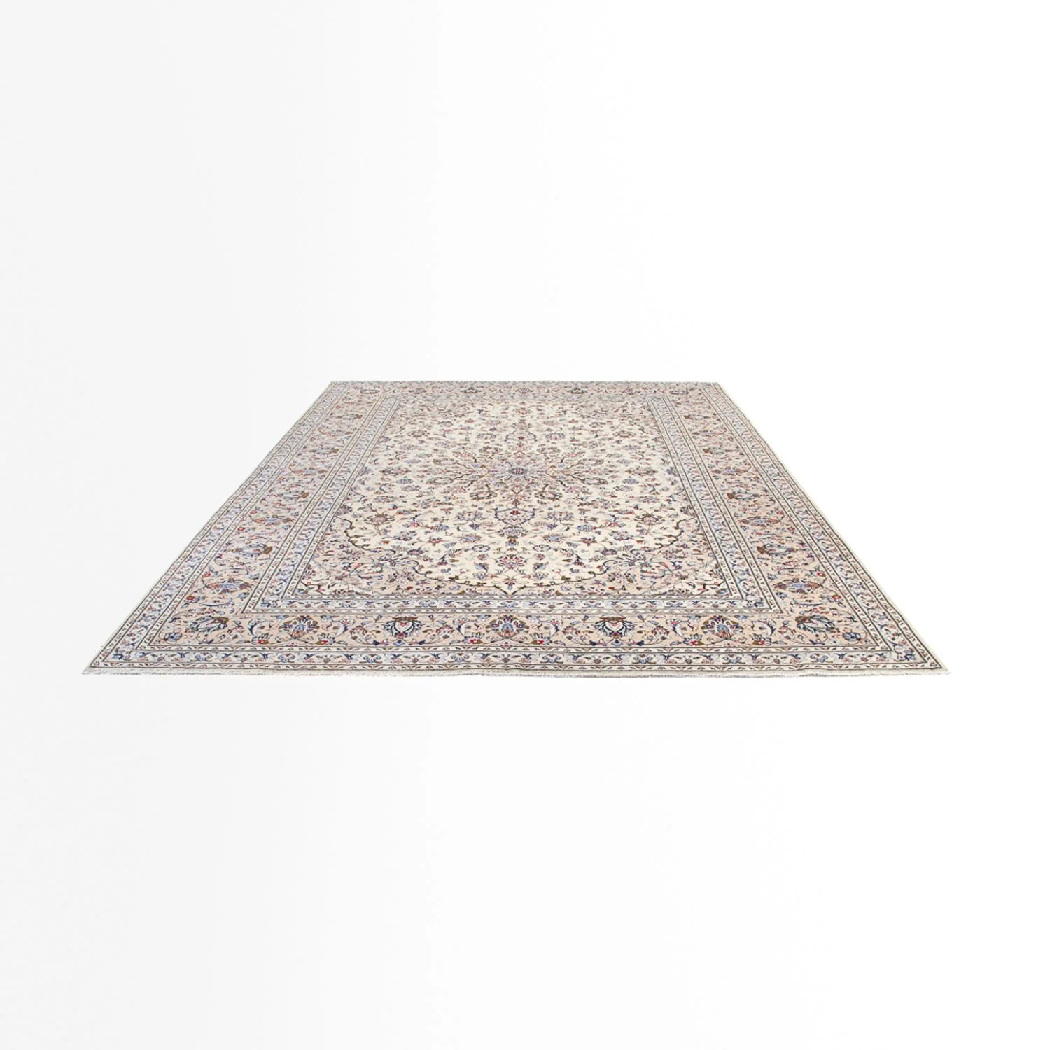 Perserteppich - Keshan - 355 x 245 cm - beige - Image 5