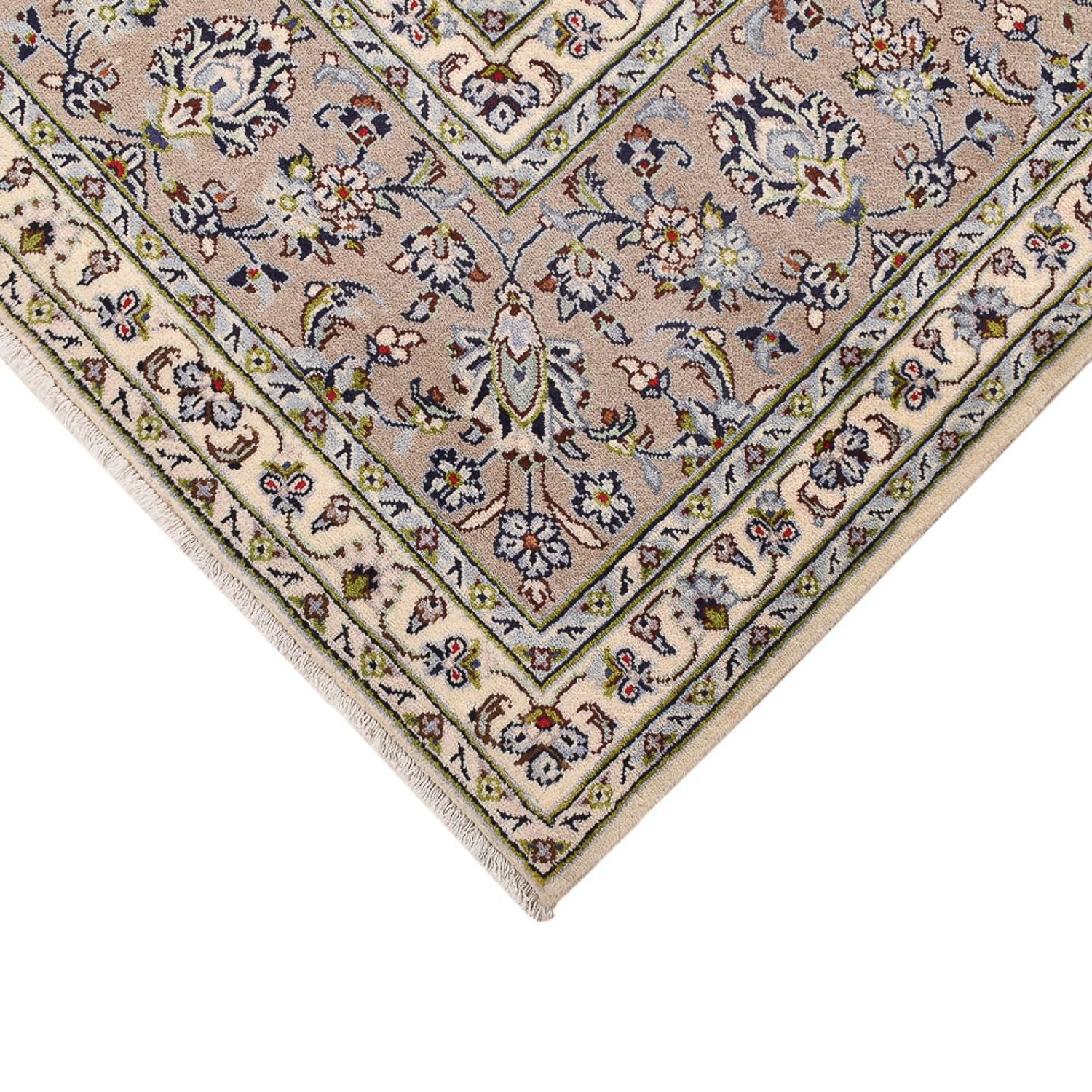 Perserteppich - Keshan - 355 x 245 cm - dunkelbeige - Image 2