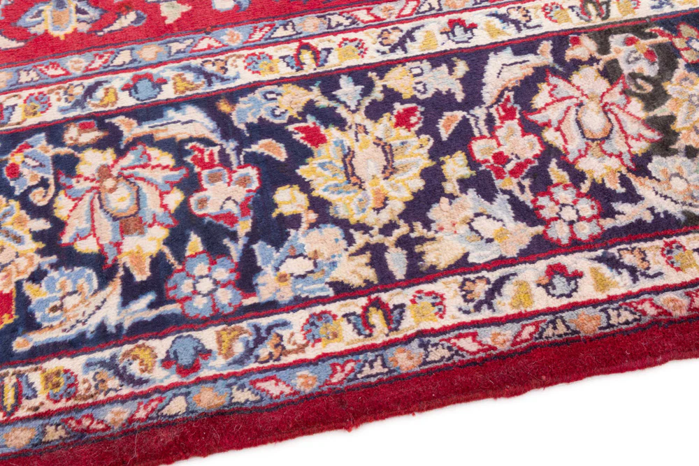 Perserteppich - Keshan - 355 x 245 cm - rot - Image 4