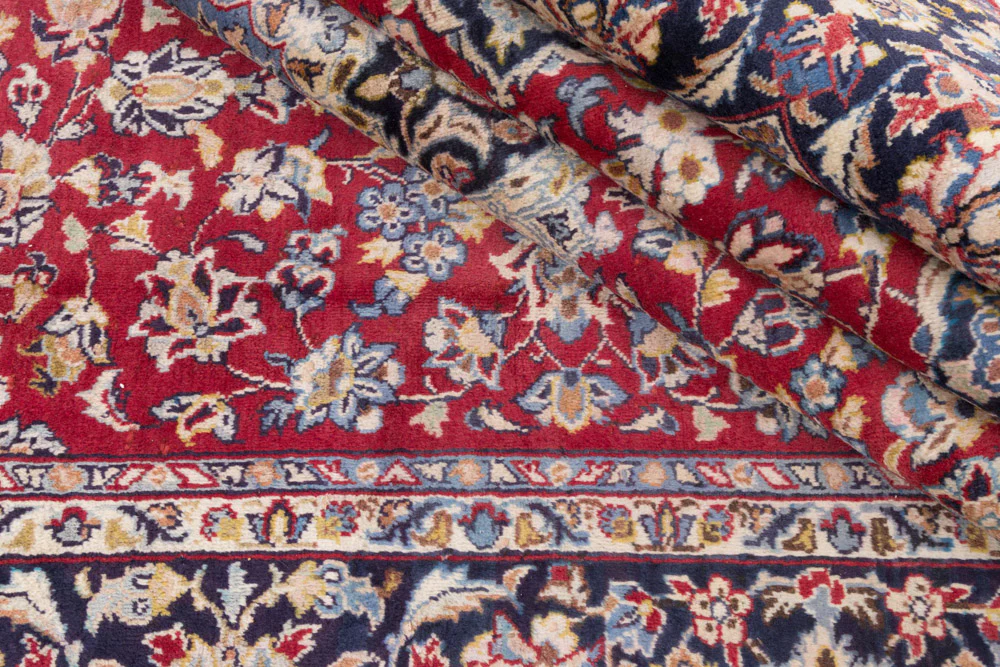 Perserteppich - Keshan - 355 x 245 cm - rot - Image 8
