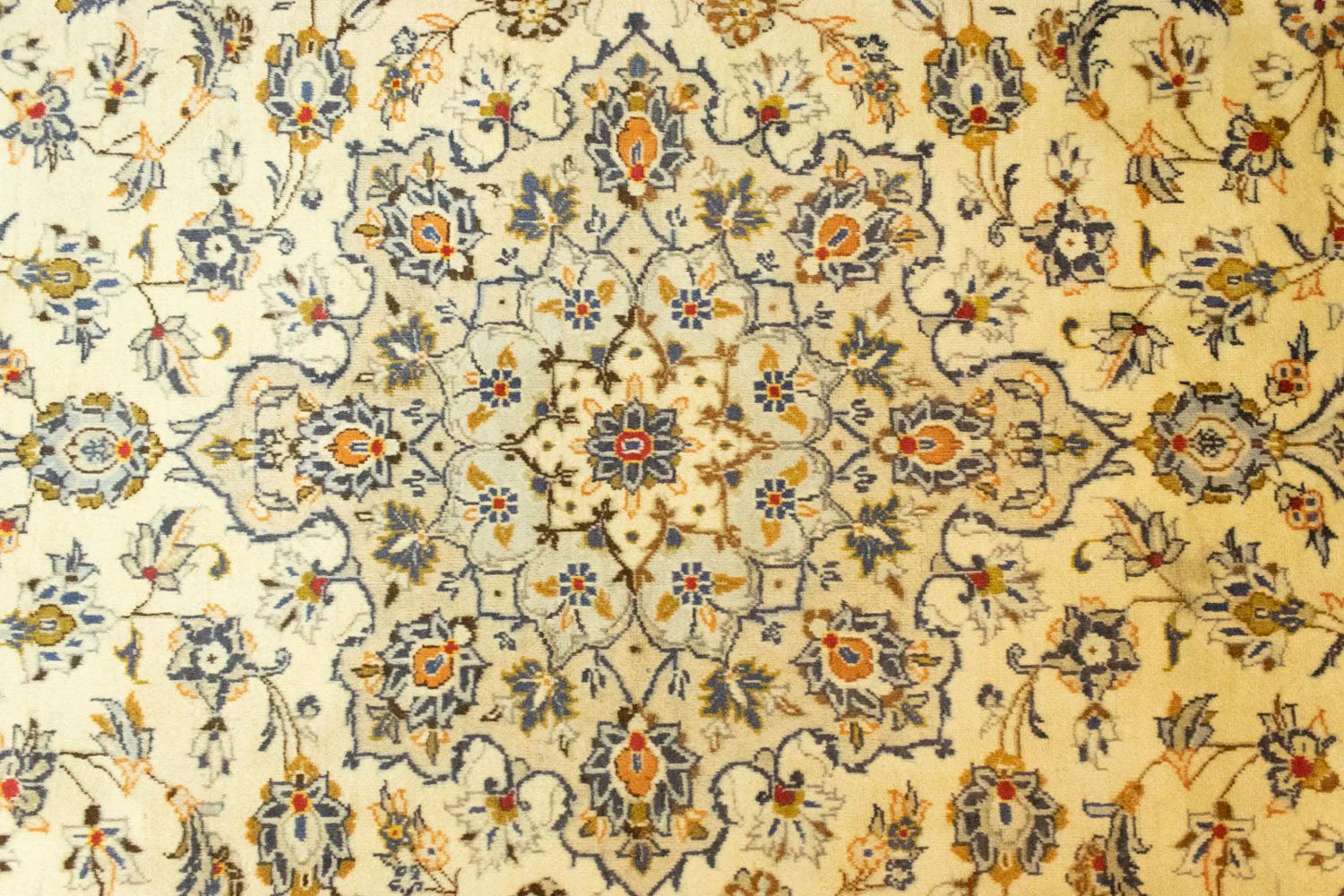 Perserteppich - Keshan 355 x 245 cm - beige - Image 2