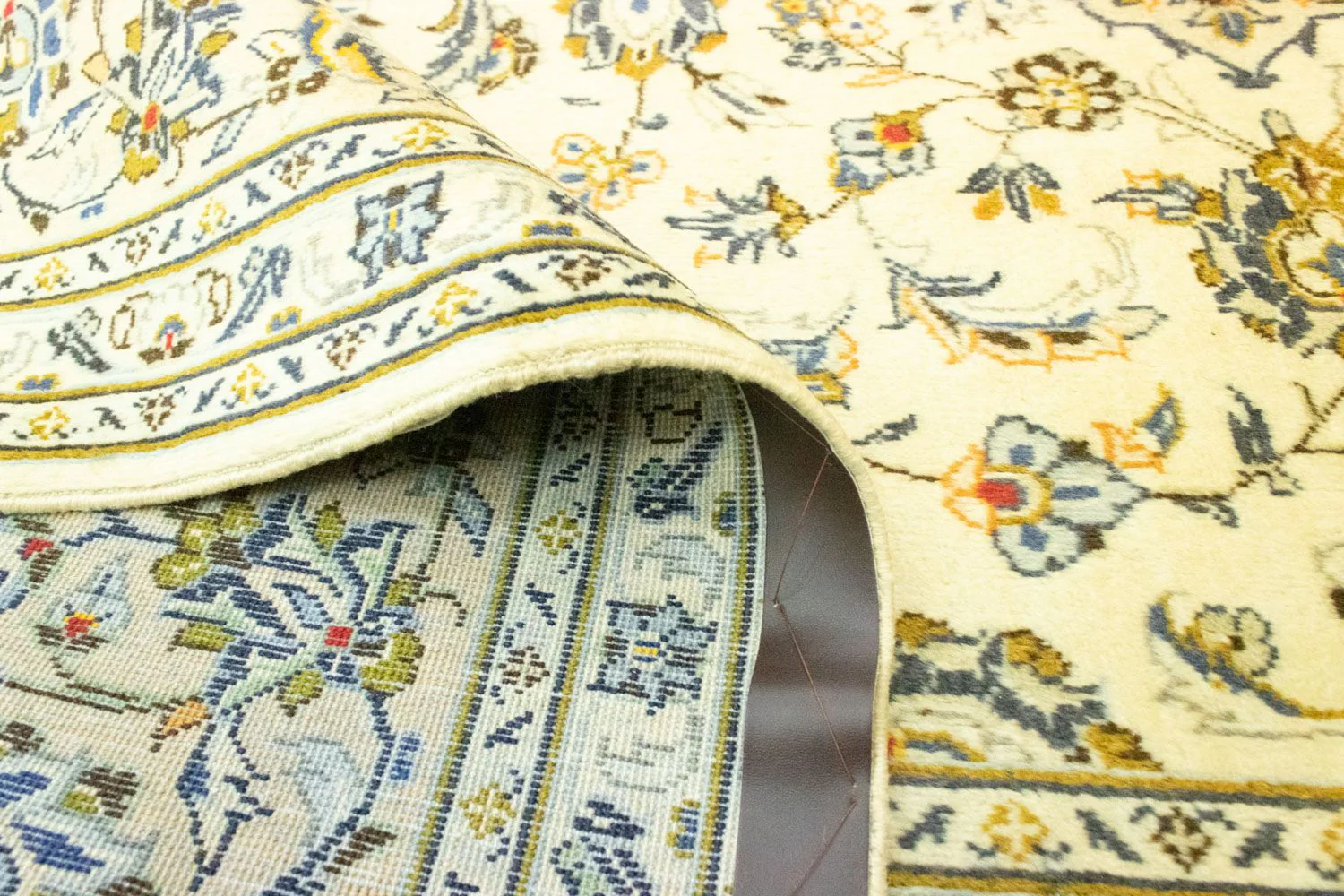 Perserteppich - Keshan 355 x 245 cm - beige - Image 4