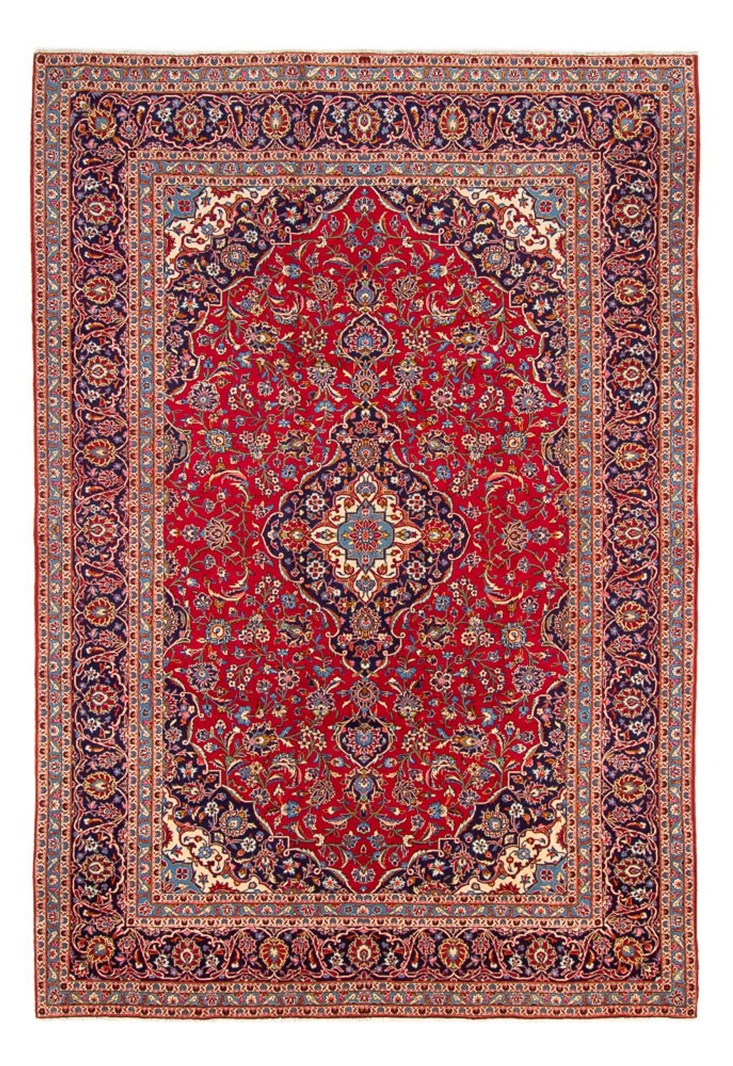Keshan Teppich 355x252cm - Perserteppich