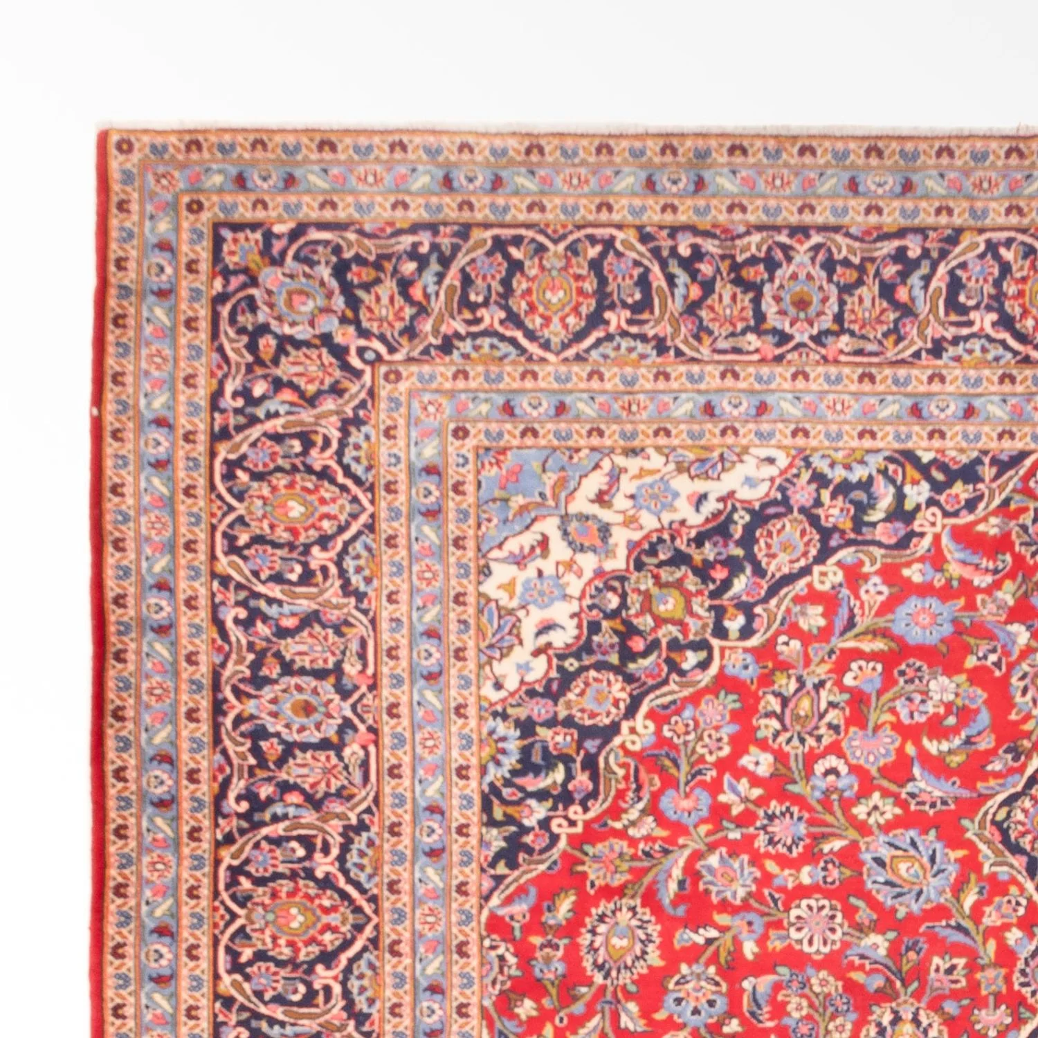 Perserteppich - Keshan - 355 x 265 cm - rot - Image 3
